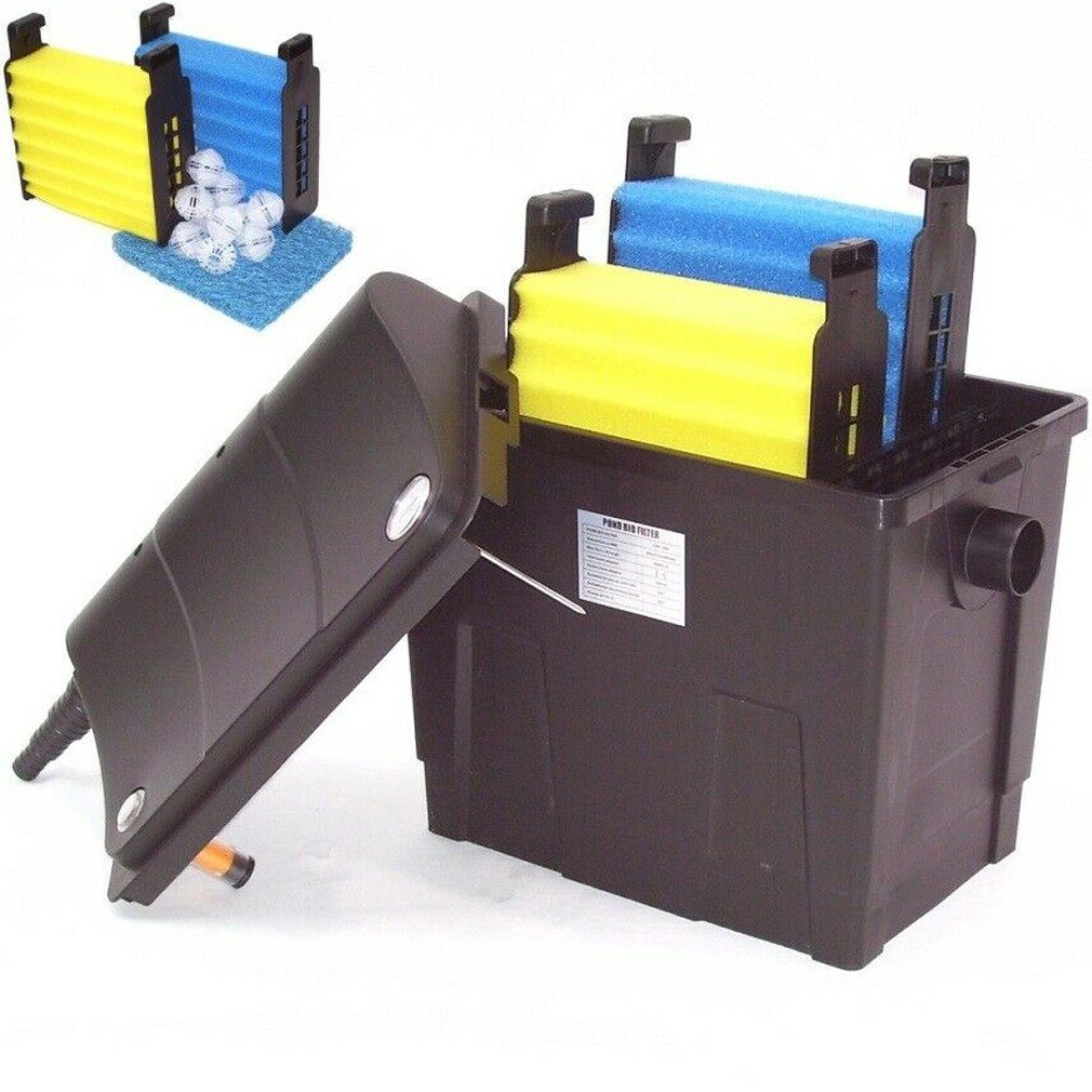 Apex Teichpumpe Bio Teichaussenfilter CBF200 Filter 55890 Teichfilter 8000l