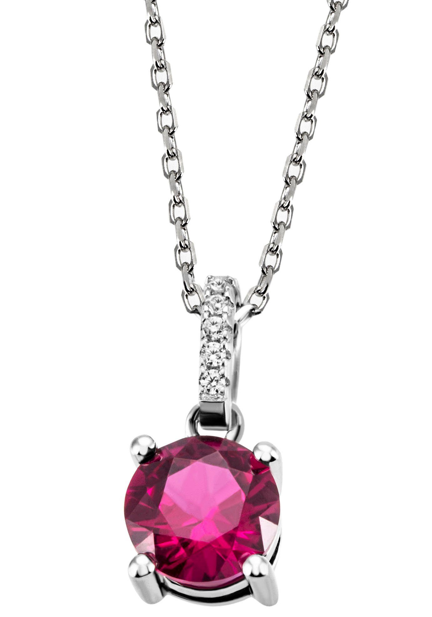 Kette mit Anhänger Schmuck Geschenk Silber 925 Halsschmuck Halskette Ankerkette