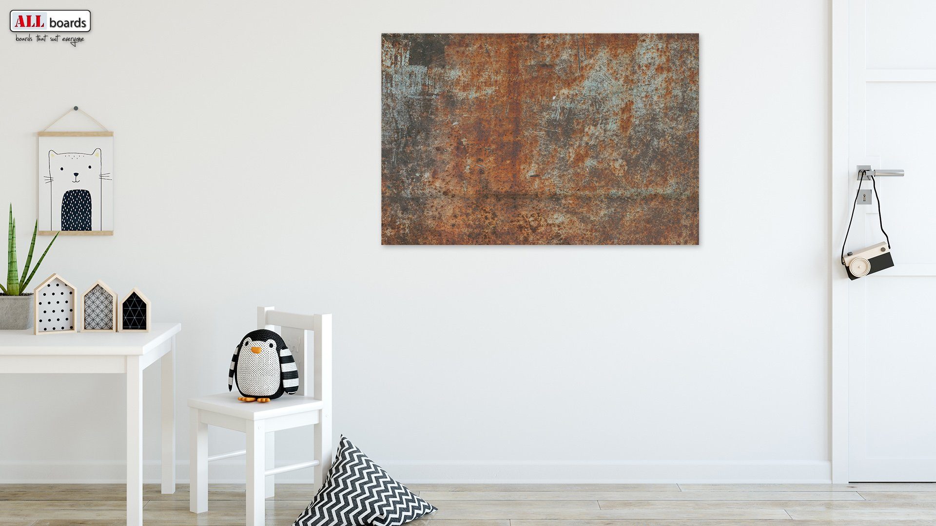 ALLboards Magnettafel ALLboards Metallische Magnettafel ROST KORROSION ROSTFARBE