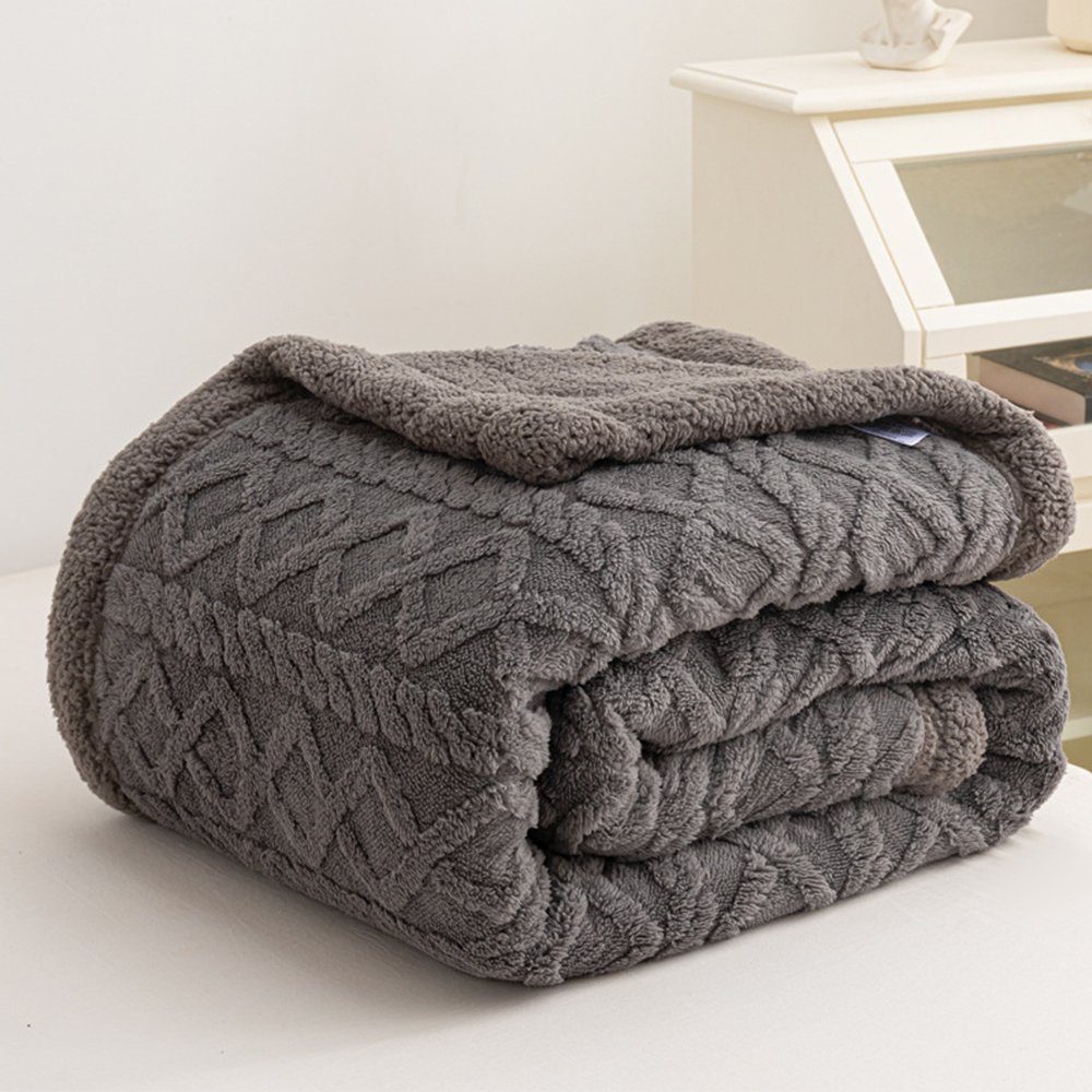 Wohndecke Kuscheldecke Flauschig Sofaüberwurf 150x200cm, Weich günstig online kaufen