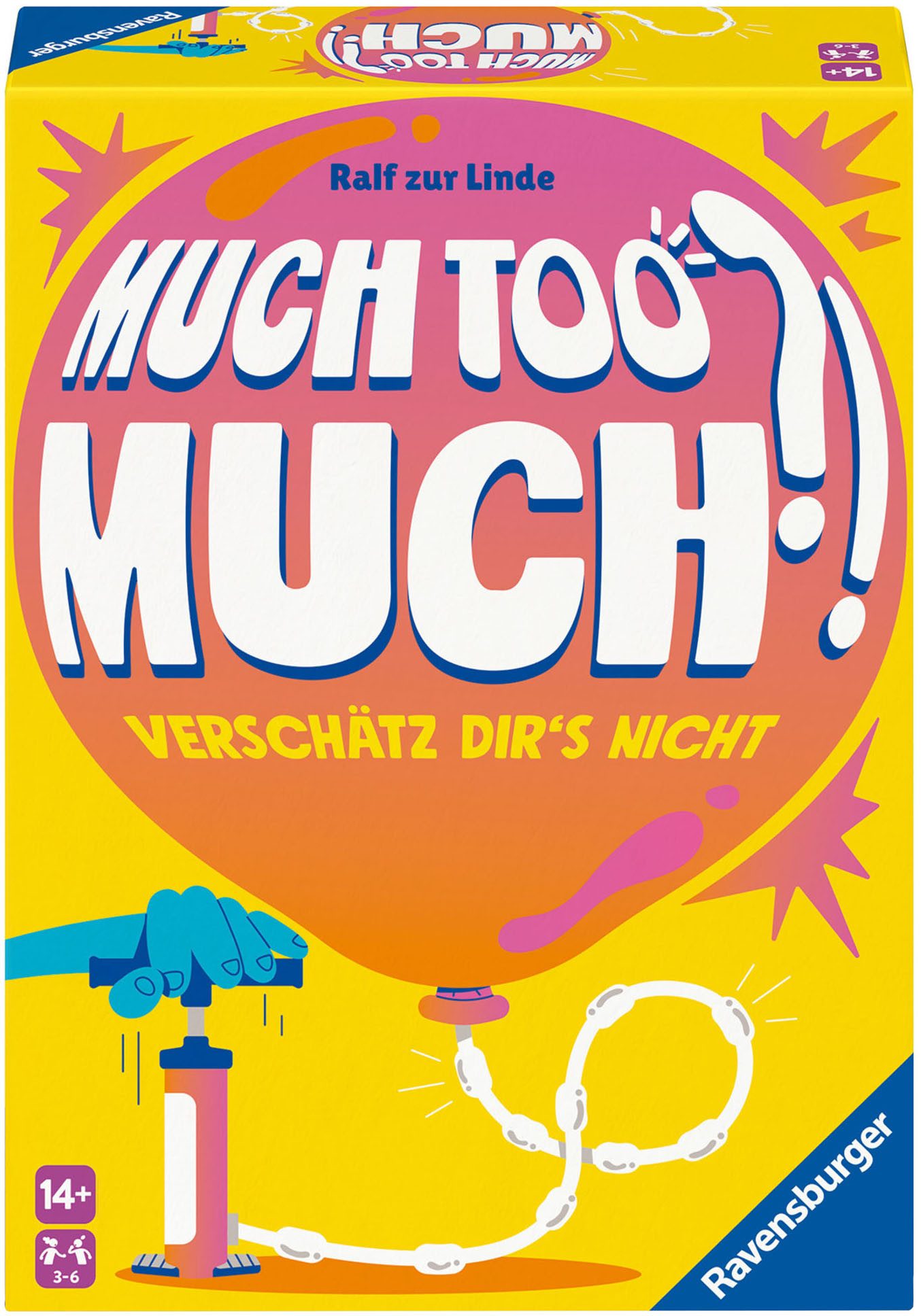 Ravensburger Spiel Much too much?!, Gesellschaftsspiel & Brettspiel, Made in Europe