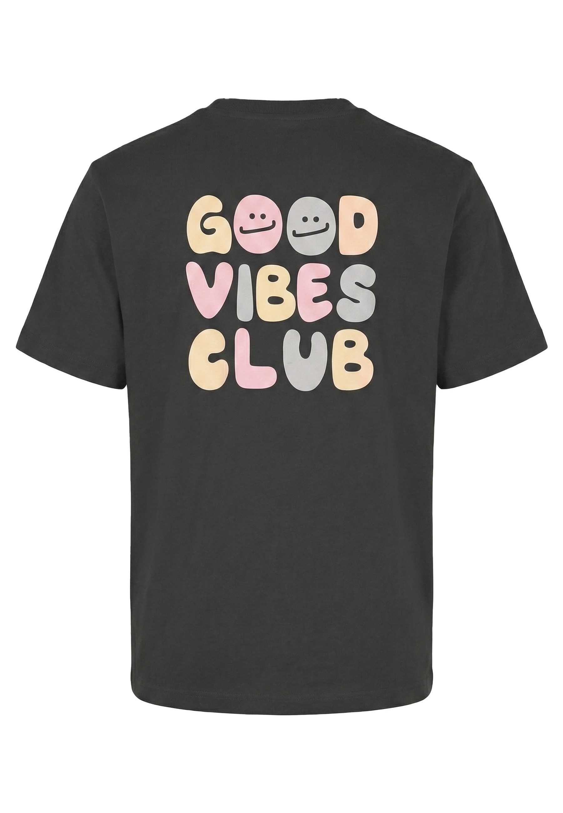 Kleinigkeit T-Shirt Kleinigkeit Big Vibes Shört Girls (1-tlg)