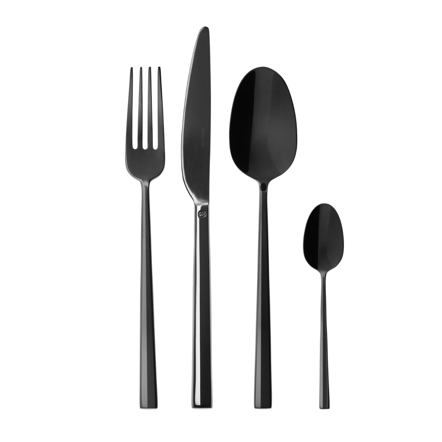 sambonet Besteck-Set Sambonet Rock Besteck 24tlg. 2Black