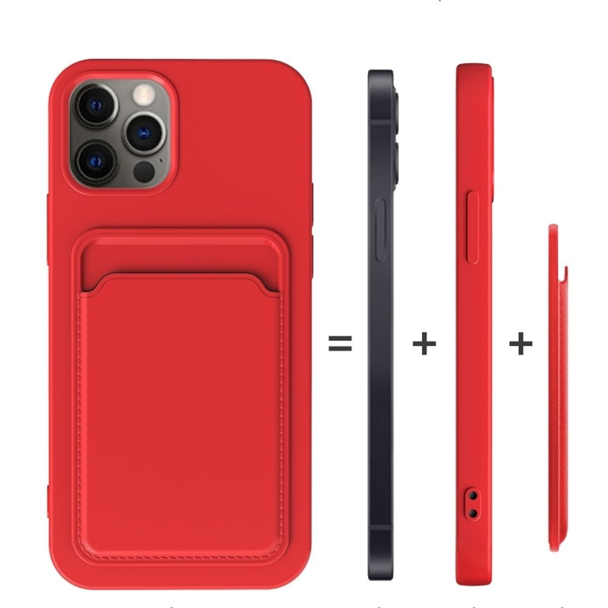 König Design Handyhülle Apple iPhone 14 Pro, Schutzhülle Case Cover Backcover Etuis Bumper