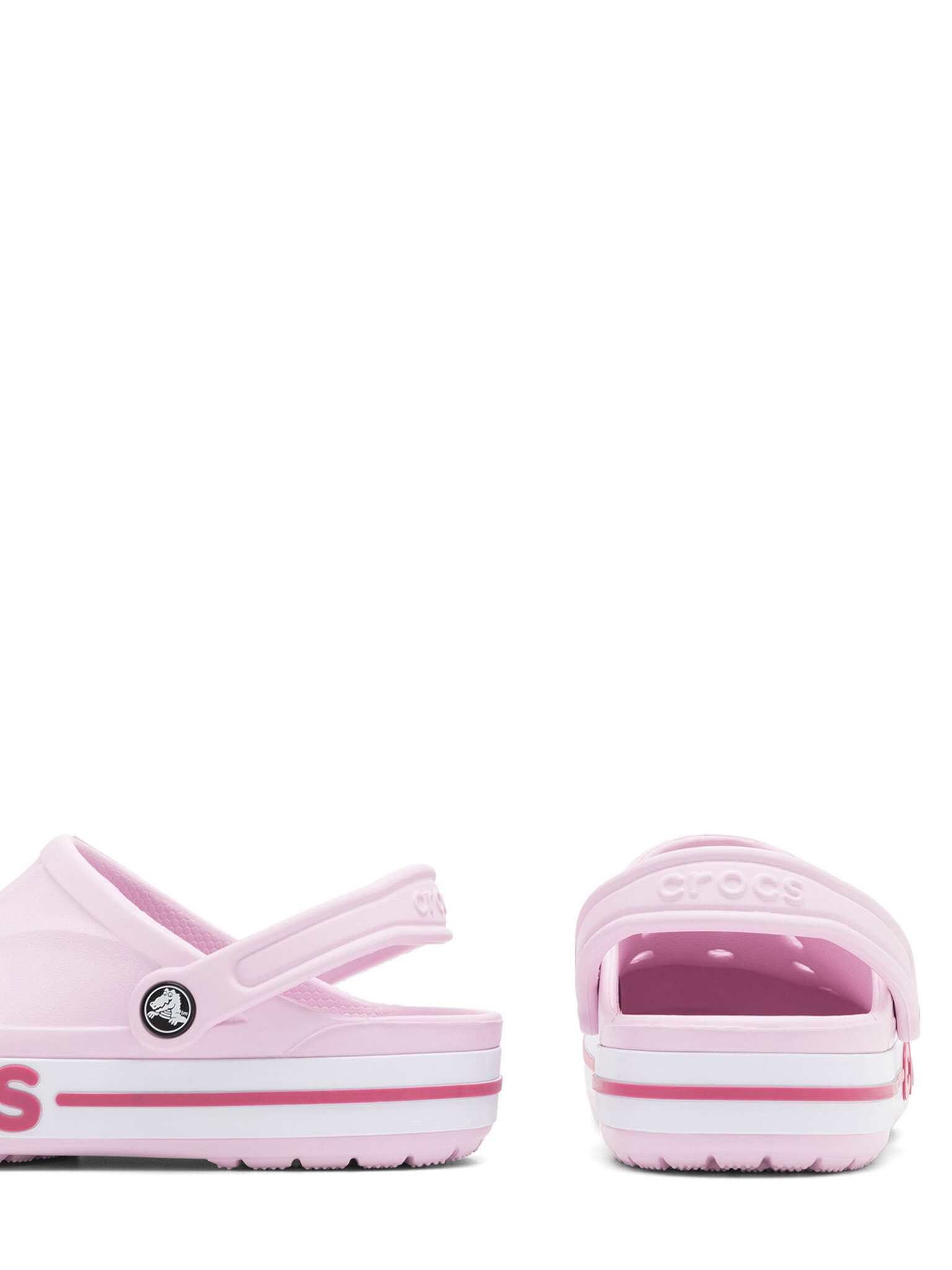 Crocs Crocs Damen Flip-Flops Crocs-C-BAYABAND CLOG 205089-6TG Rosa Rosa Badepantolette