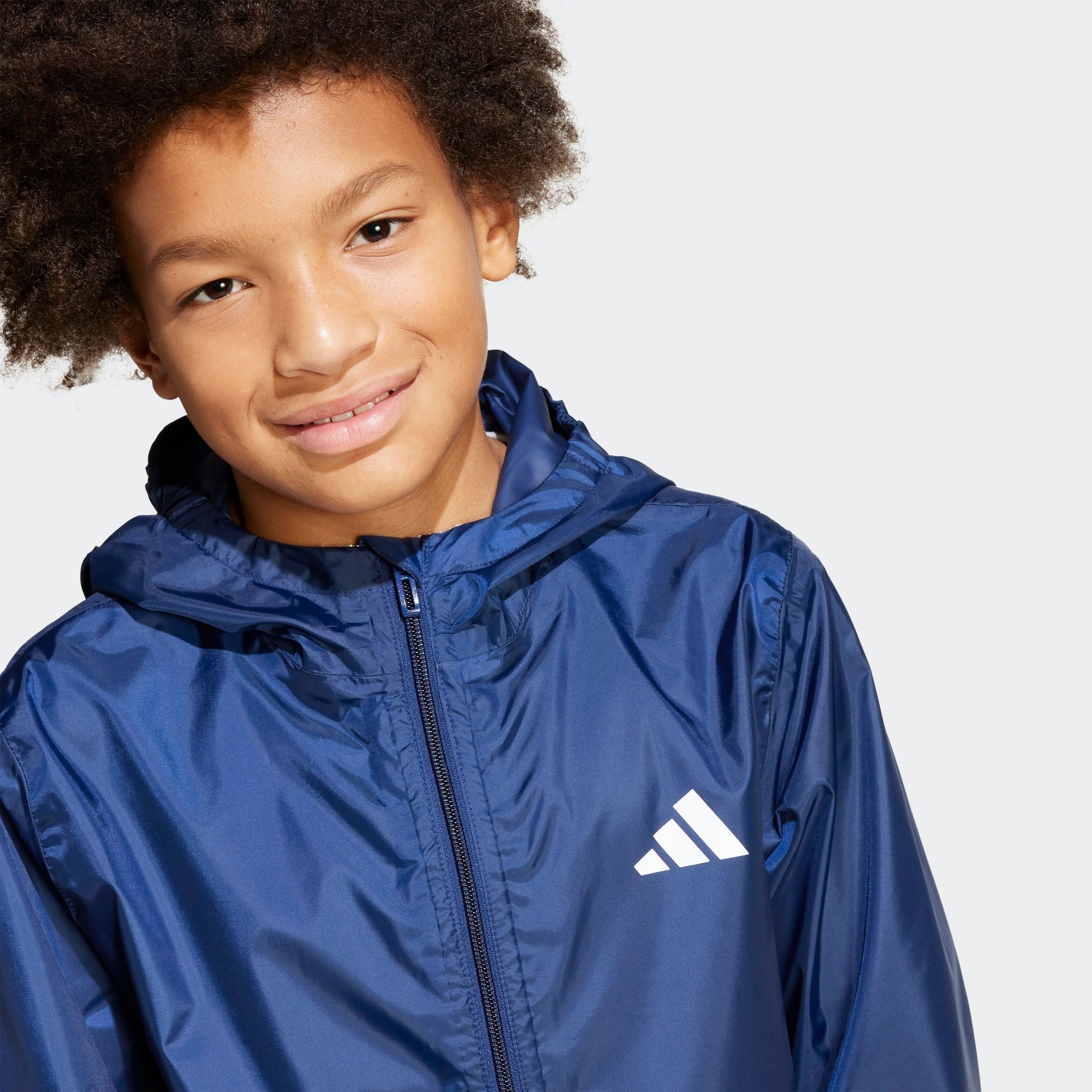 adidas Sportswear Regenjacke J RAIN JKT für Kinder, mit climaproof®, aus Polyester, in normaler Länge