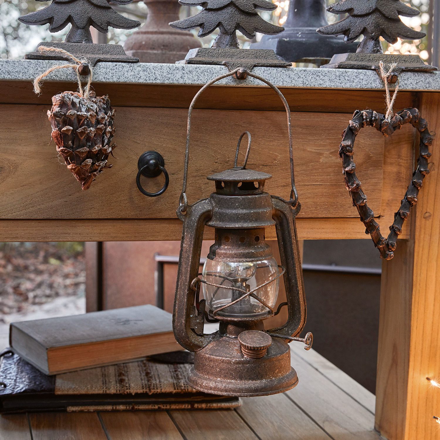 Mirabeau LED Laterne LED-Laterne Oxcroft antikbraun günstig online kaufen