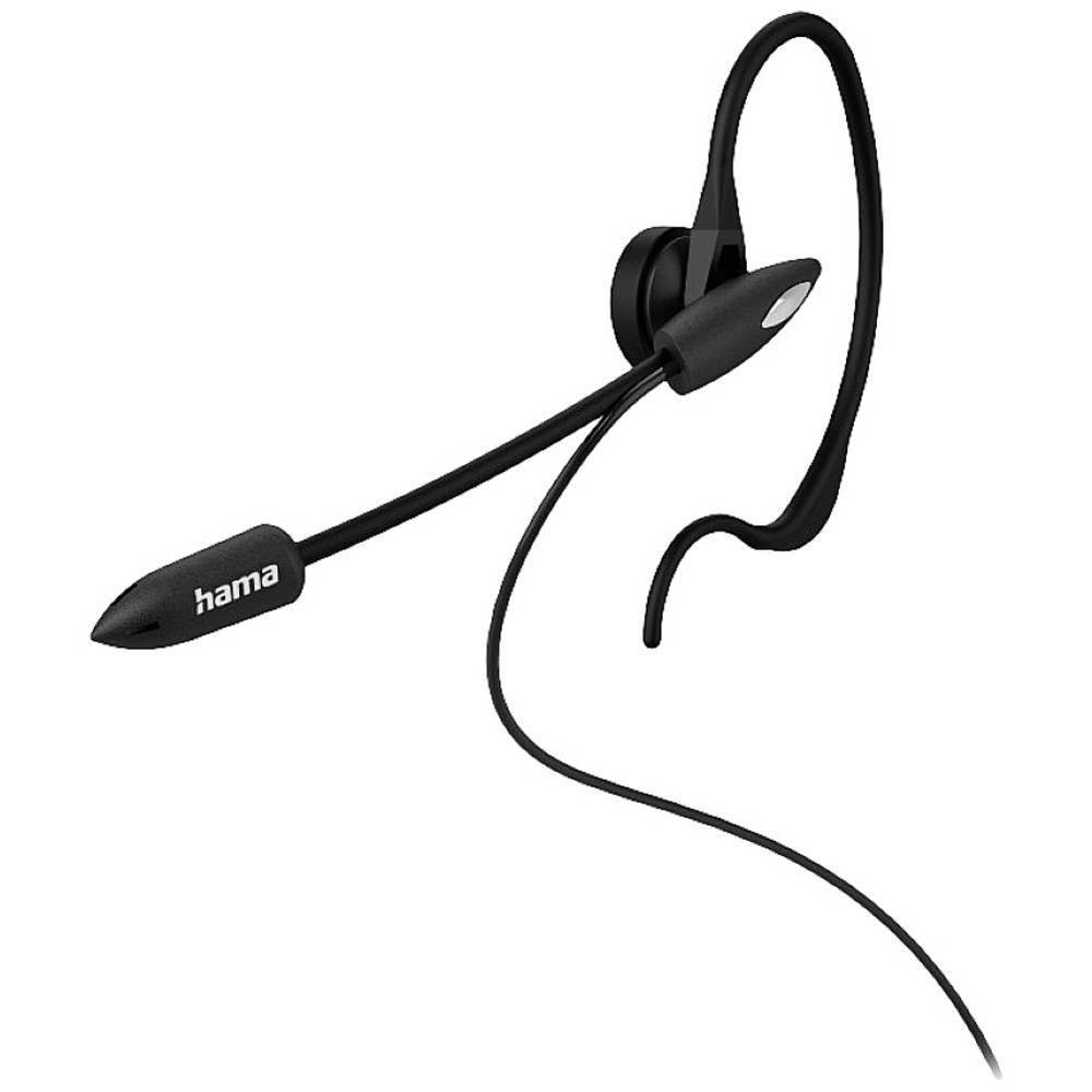 Hama für schnurlose Telefone, 2.5-mm-Klinke Kopfhörer (Lautstärkeregelung,  Mikrofon-Stummschaltung)