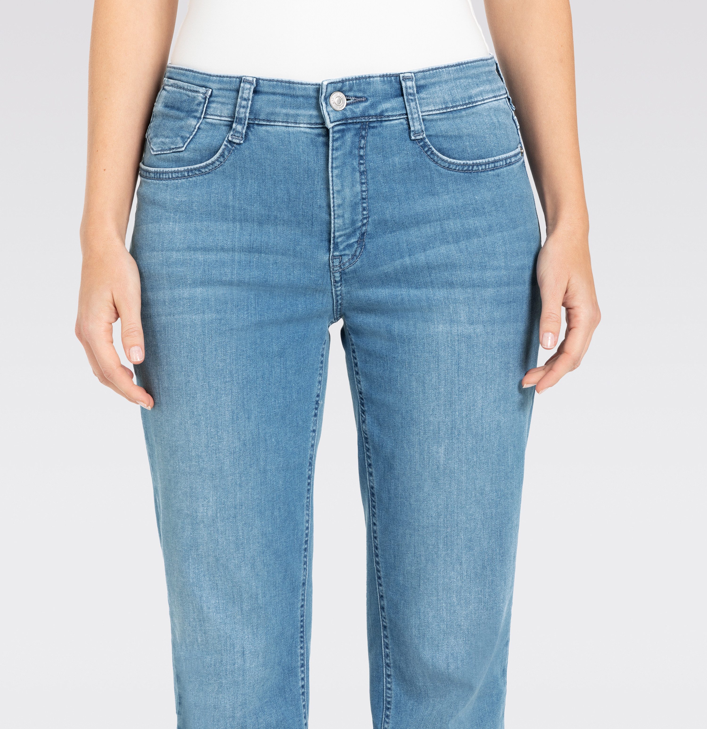 MAC Bootcut-Jeans LAURA Figurformende Denim-Qualität – Bild 5 von 5