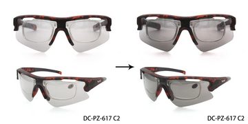 DanCarol Sonnenbrille DC-PZ-617 -C2 Phototrope -Gläsern mit dioptrin Selbsttönend