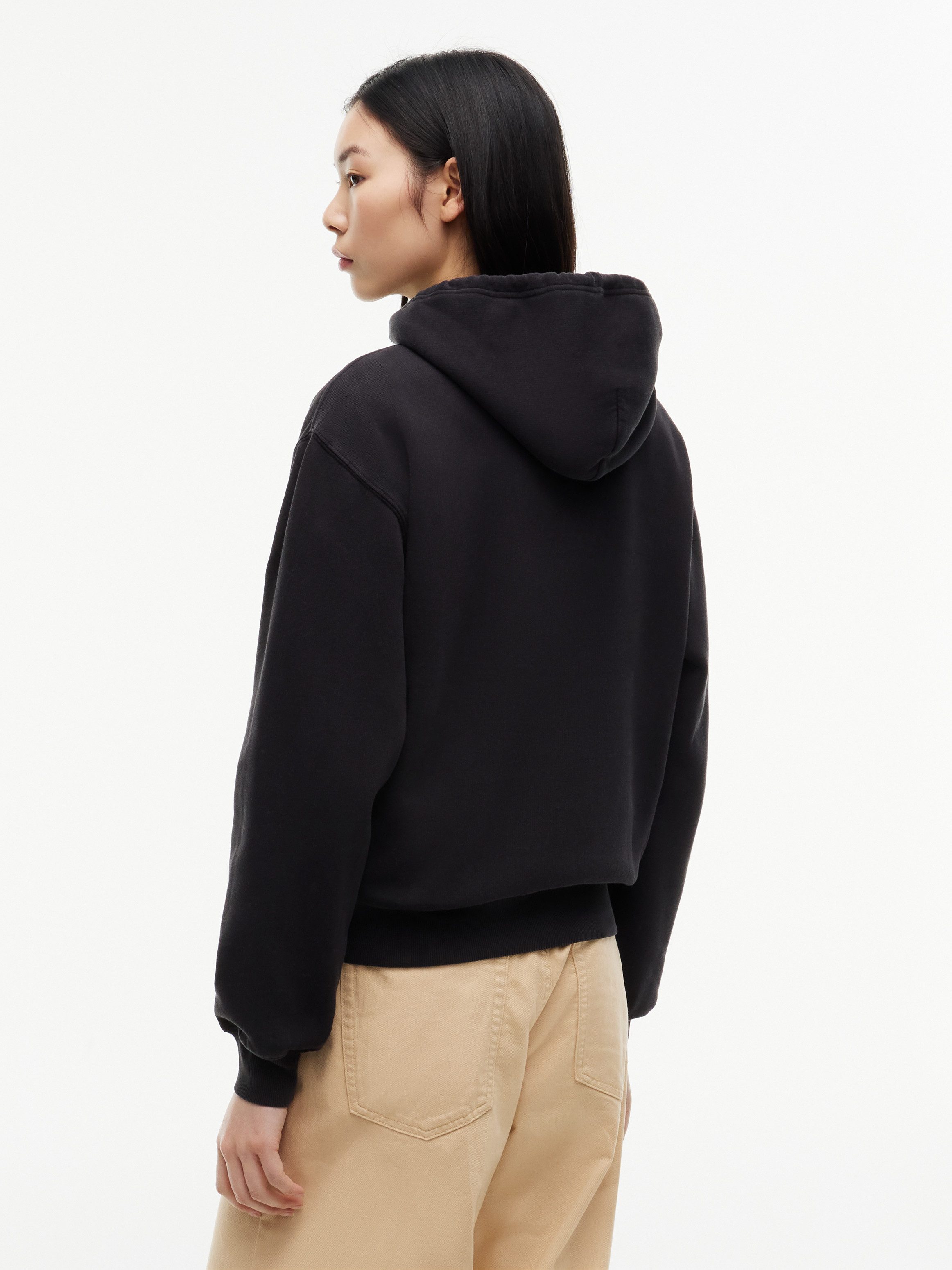 Tommy Jeans Kapuzensweatshirt TJW BADGE HOODIE EXT Baumwollmischung