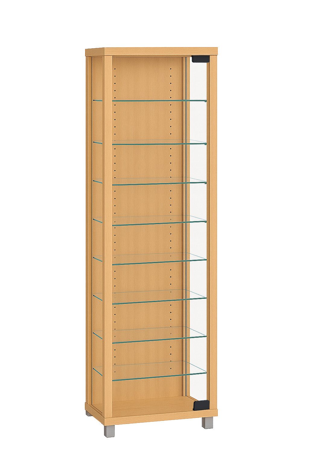 VCM Standvitrine Holz Glas Stand Vitrine günstig online kaufen