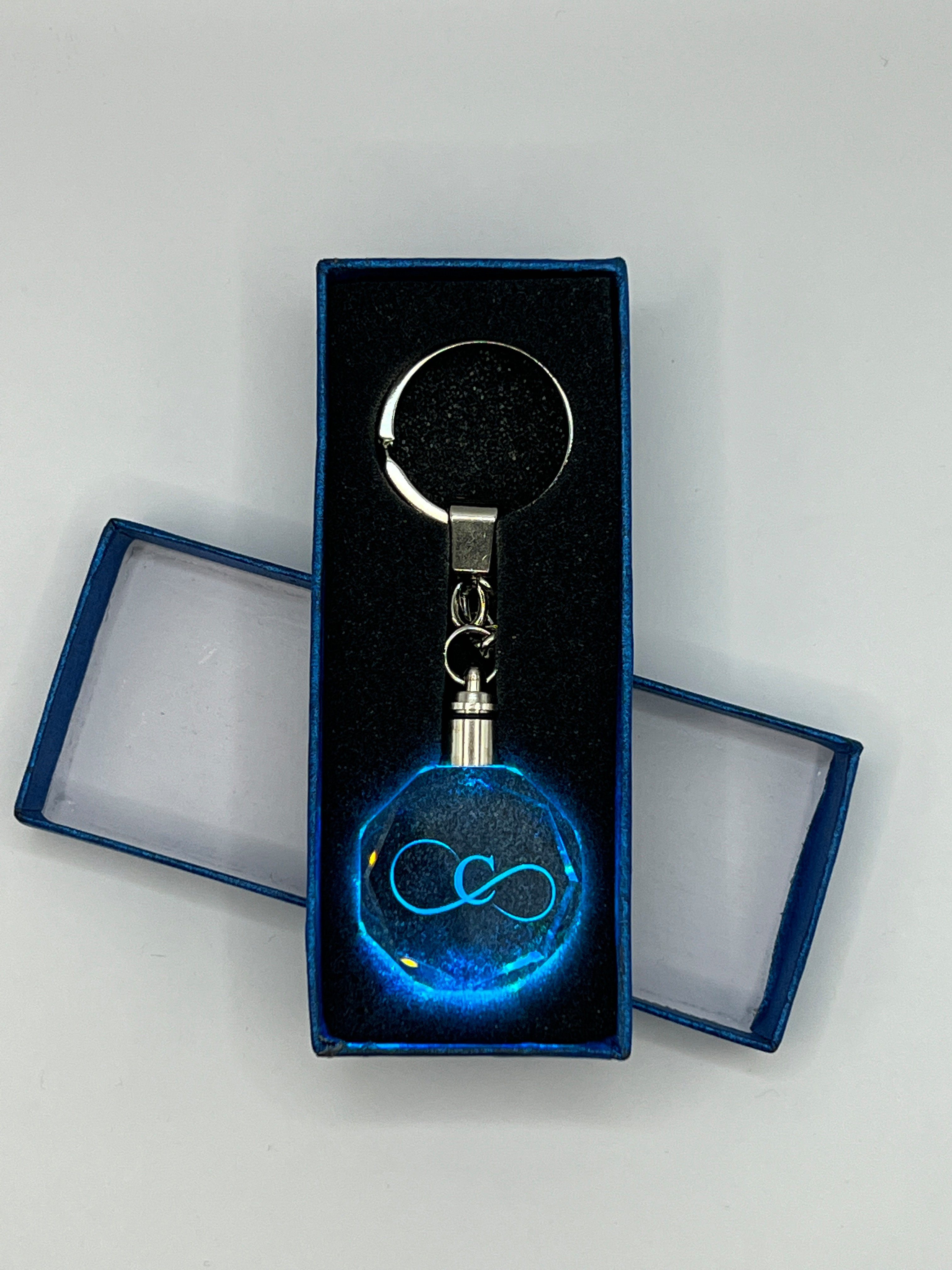 Schlüsselanhänger Unendlichkeitszeichen Schlüsselanhänger C Multicolor mit Geschenkbox
