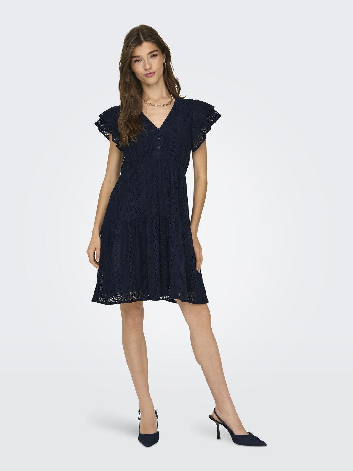 ONLY Minikleid ONLHELENA LACE CAPSL DRESS günstig online kaufen