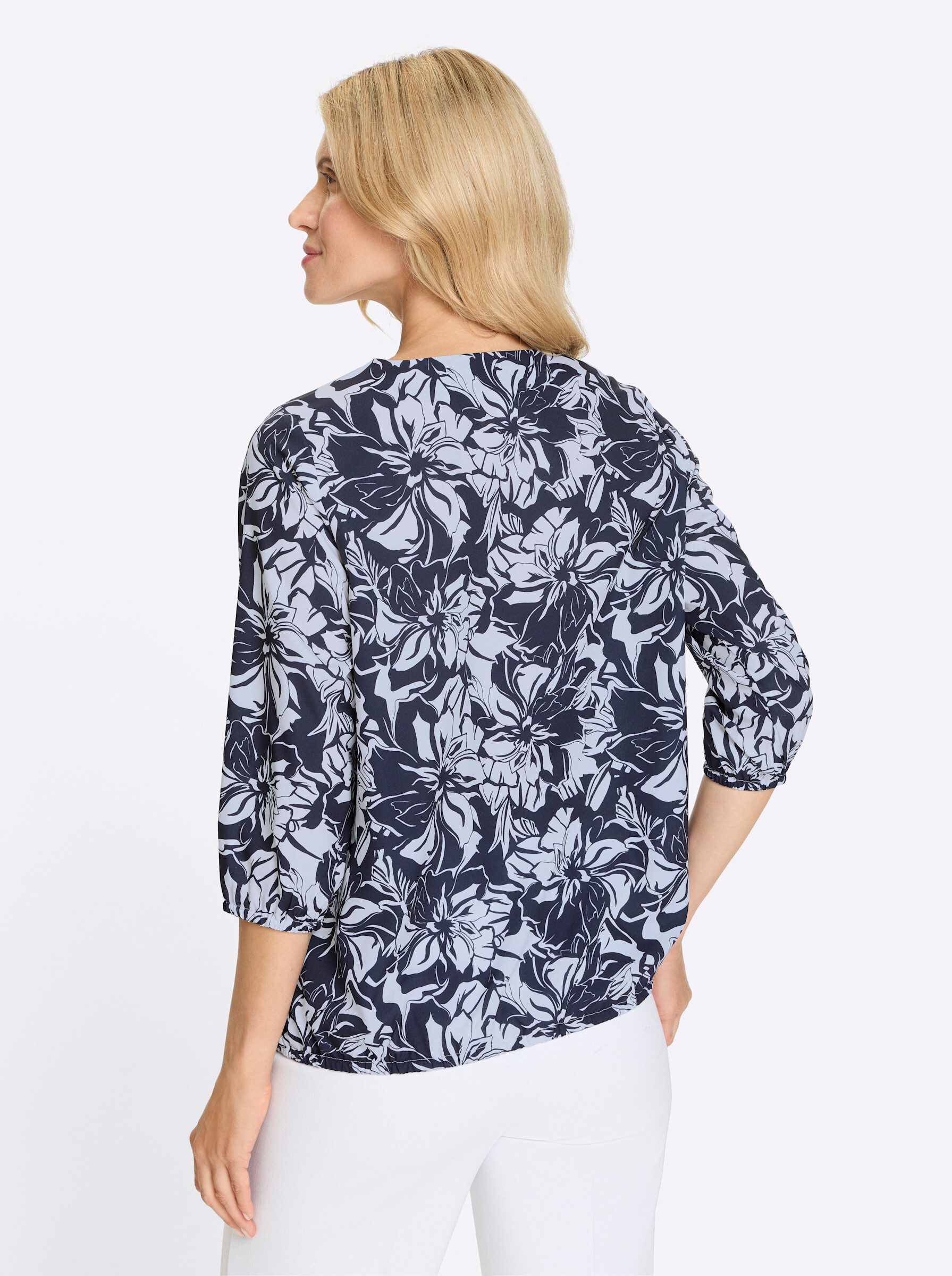Sieh an! Klassische Bluse Schlupfbluse günstig online kaufen