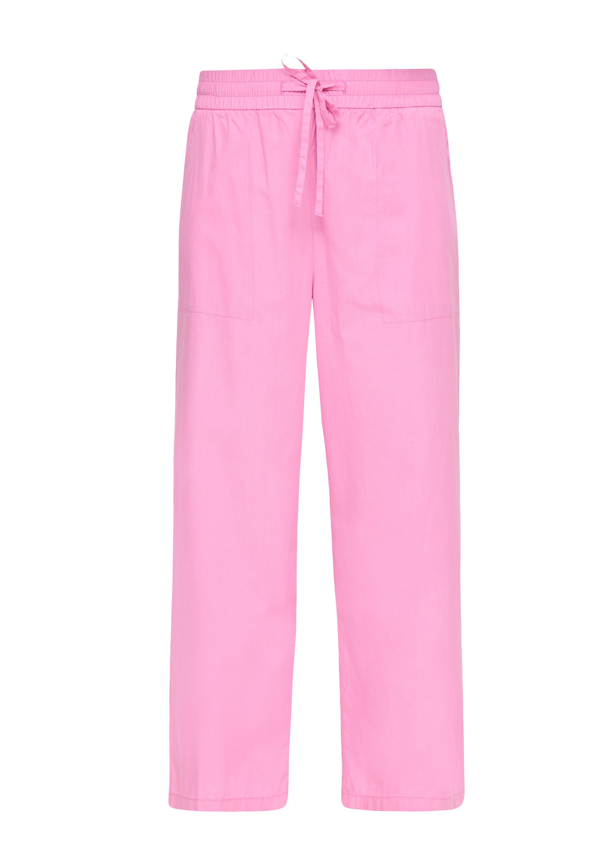 s.Oliver Culotte Hose Culotte aus Baumwolle mit Elastikbund und Tunnelzug günstig online kaufen