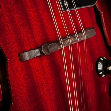 Stagg Mandoline M50 E Semikakustische Bluegrass Mandoline mit Natodecke E Akustik-E...