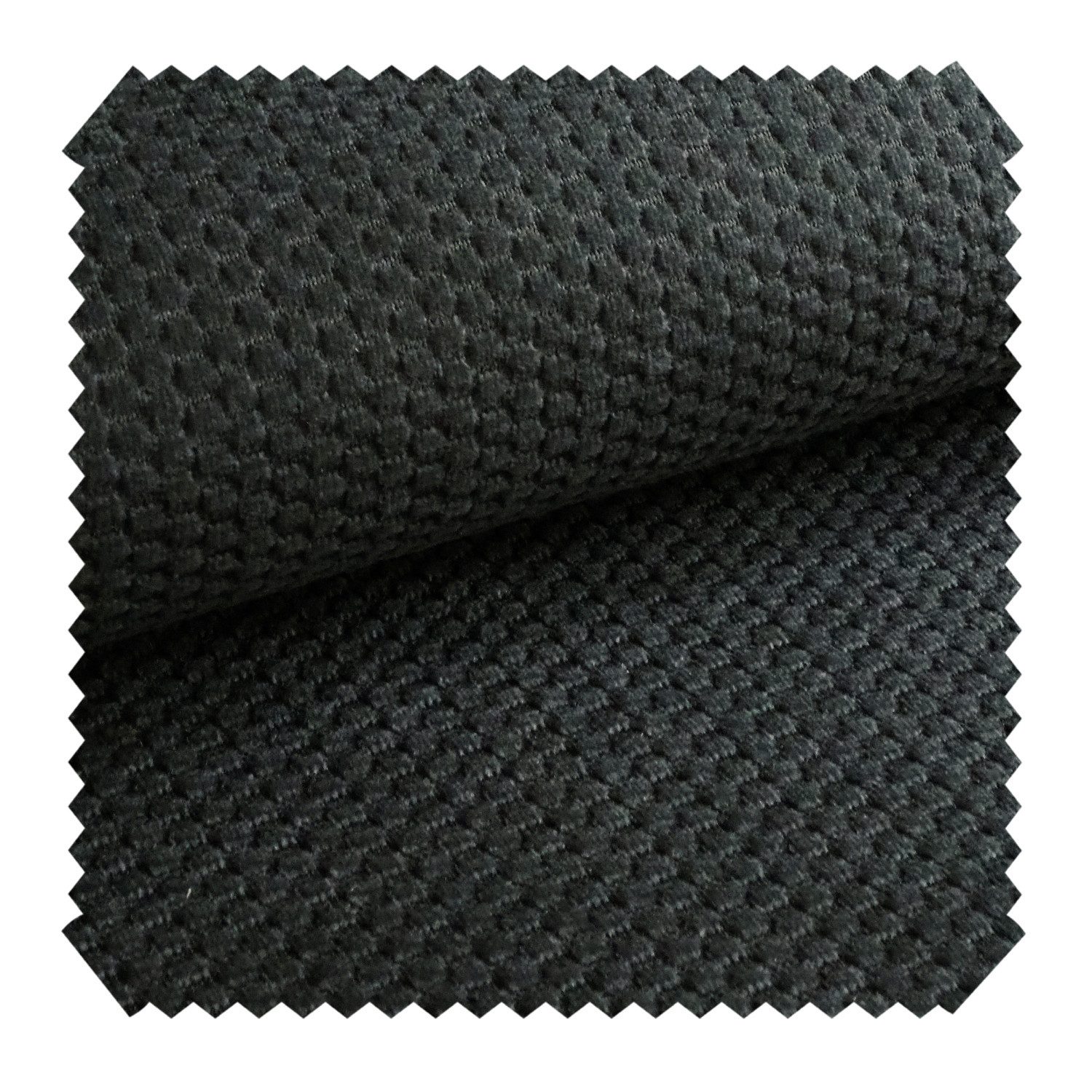 novely® Stoff MAKAO Ultraweicher Polsterstoff Velours mit Wabenstruktur, Strapazierfähig, Kuschelweich, Meterware, 1lfm