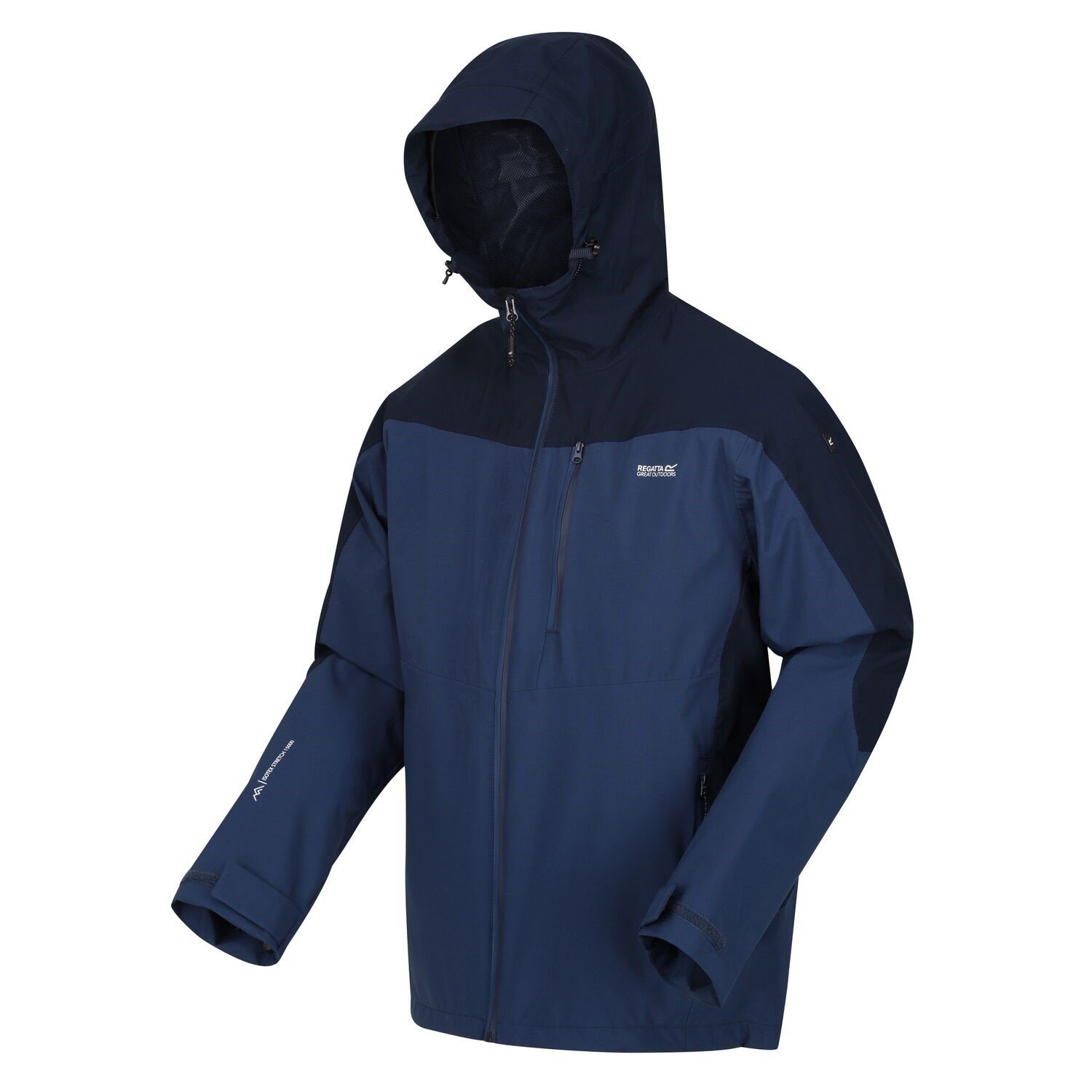 Regatta Funktionsjacke Wentwood VIII Herren 1 3 Wasserdicht Jacke Dunkelblau in Winterjacke