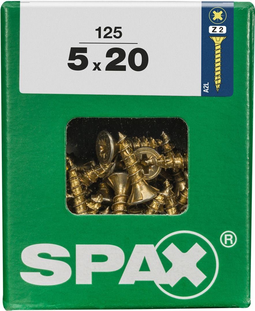 SPAX Holzbauschraube Spax Universalschrauben 5.0 x 20 mm PZ 2 - 125