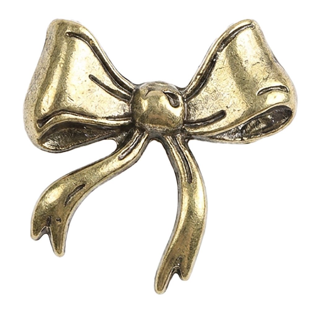 MarJo Anstecknadel Pin Schleife klein altgold