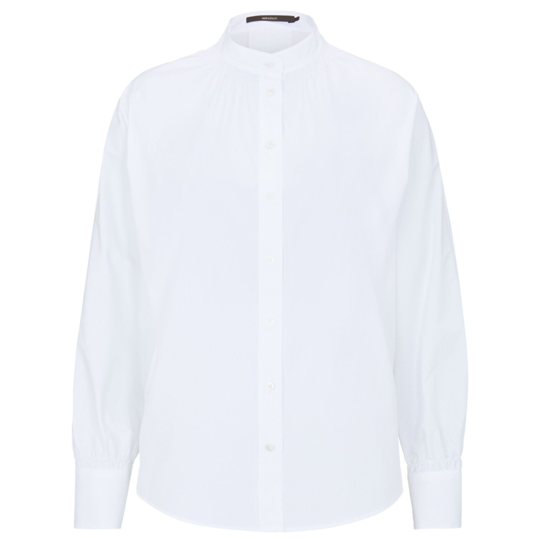 Langarmbluse Bluse aus Baumwolle