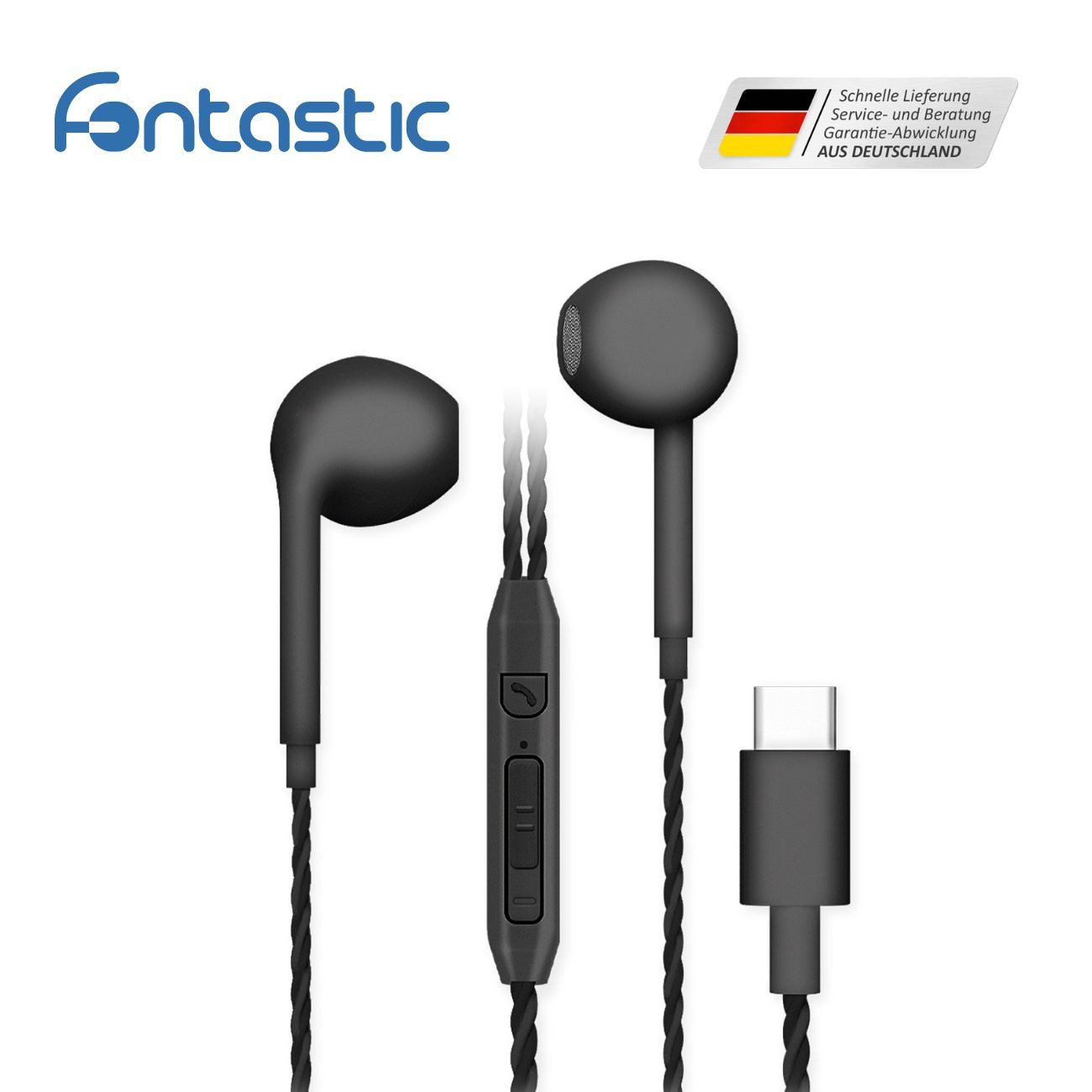 fontastic Stereo-Headset C12-LR HiFi-Kopfhörer