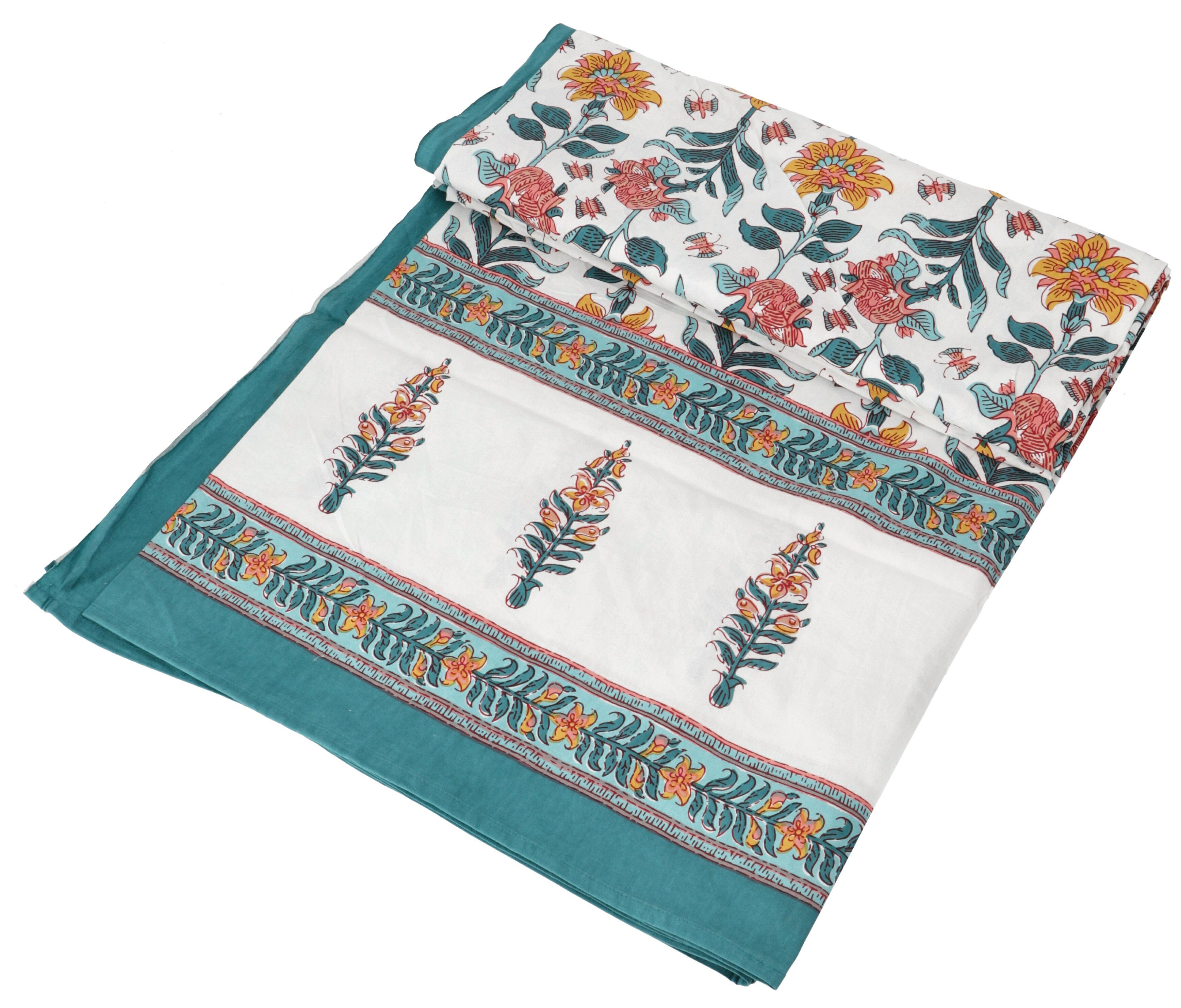 Guru-Shop Tagesdecke Blockdruck Tagesdecke, Bett & günstig online kaufen