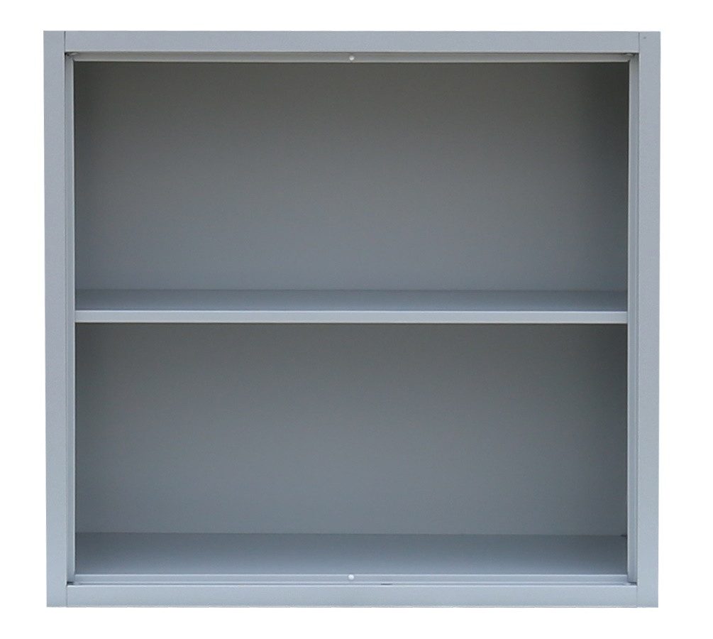 Steelboxx Aktenregal Aktenregal, 2 OH, 750 x 800 x 383 mm, lichtgrau, 1-tlg., einsetzbar