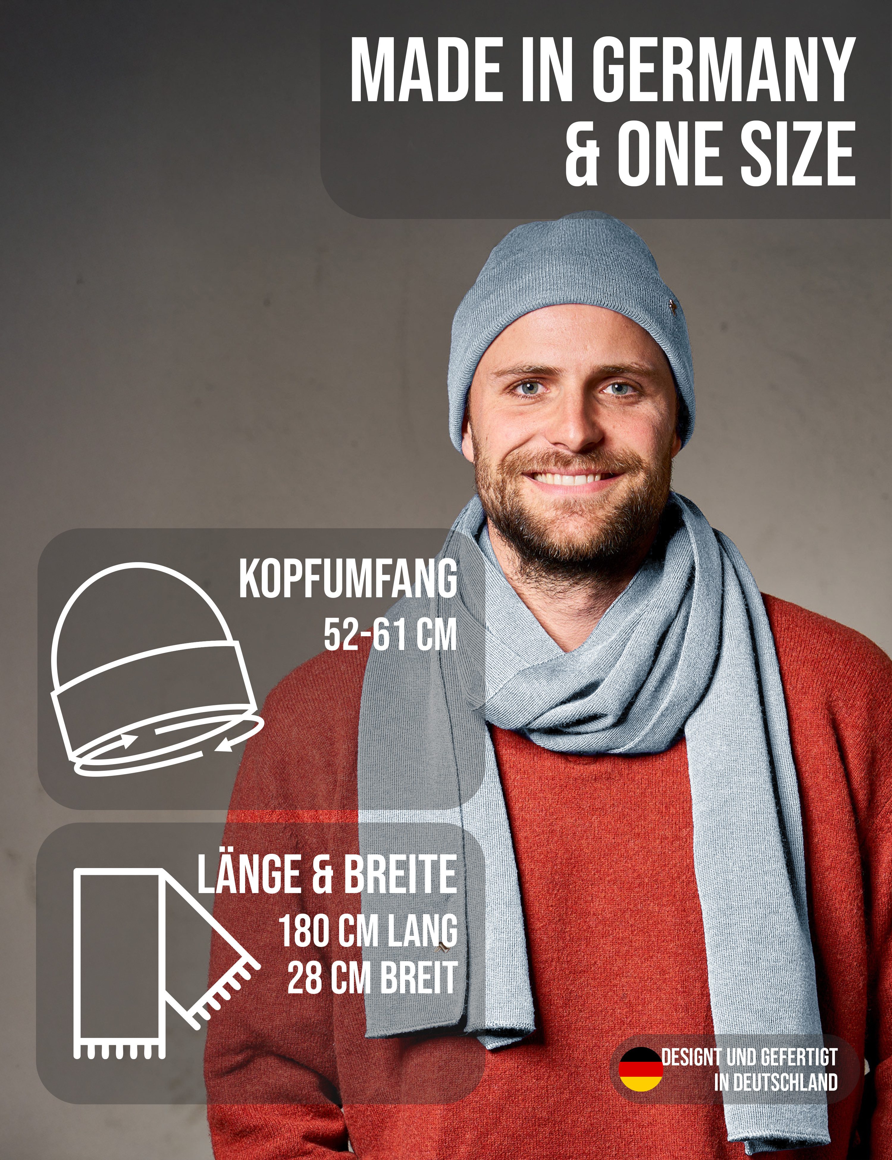 NYTTED® Beanie Beanie & Schal Set