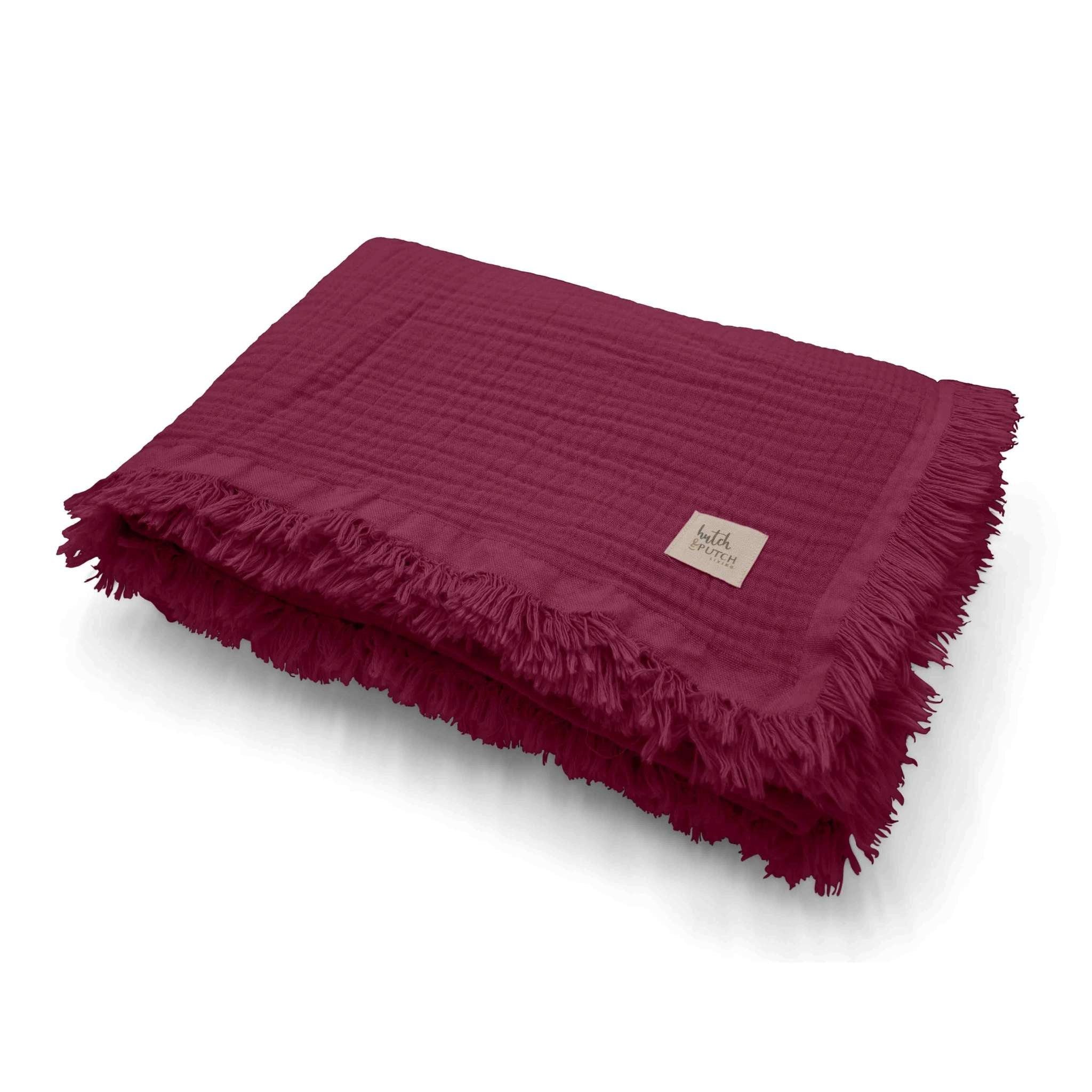 Plaid Musselin Sofadecke - Tagesdecke - günstig online kaufen
