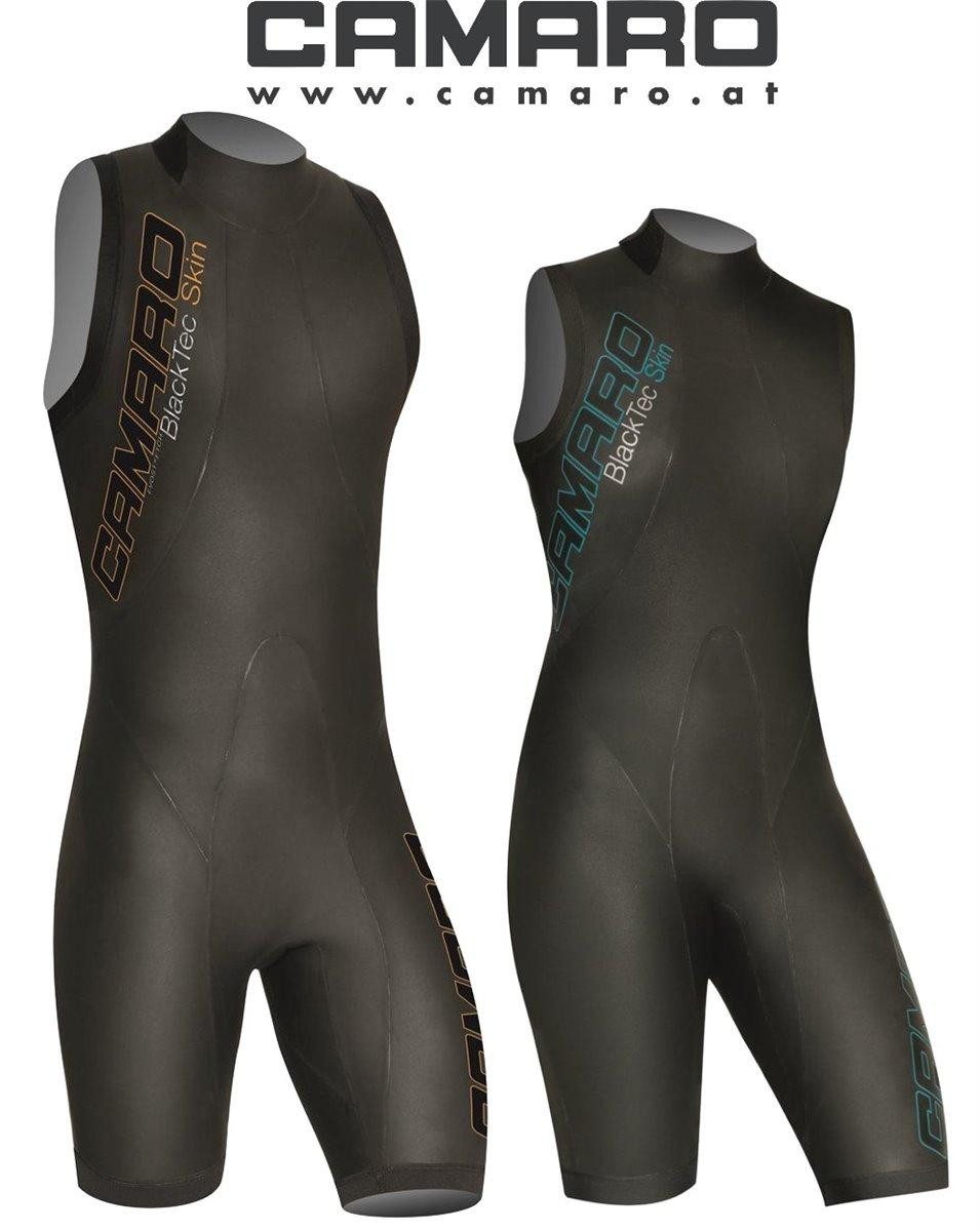 Camaro Neoprenanzug Camaro Blacktec Skin Shorty Speed Swim Triathlon Neoprenanzug Wetsuit