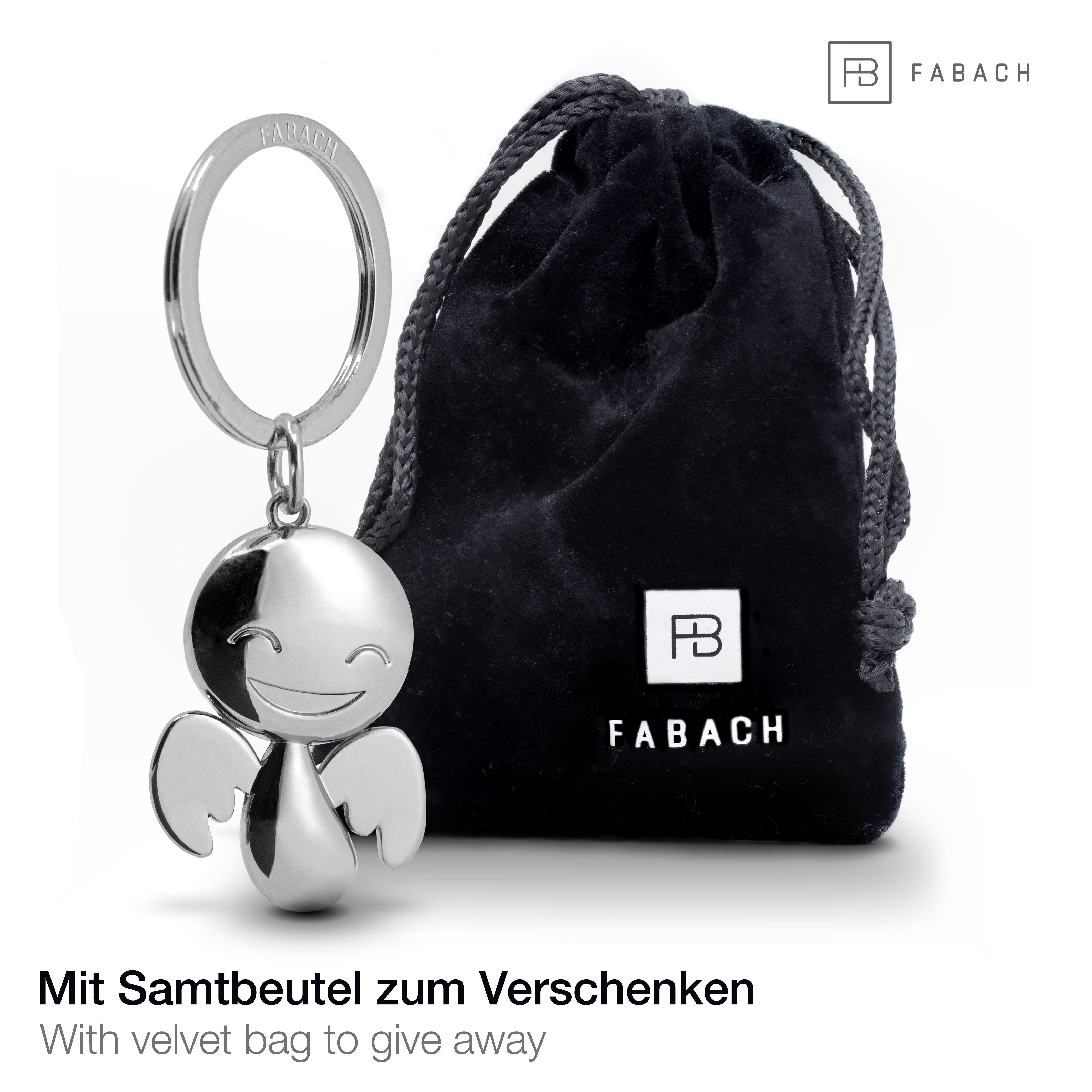 FABACH Schlüsselanhänger Schutzengel Happy - Glücksbringer Geschenk zum Führerschein – Bild 2 von 5