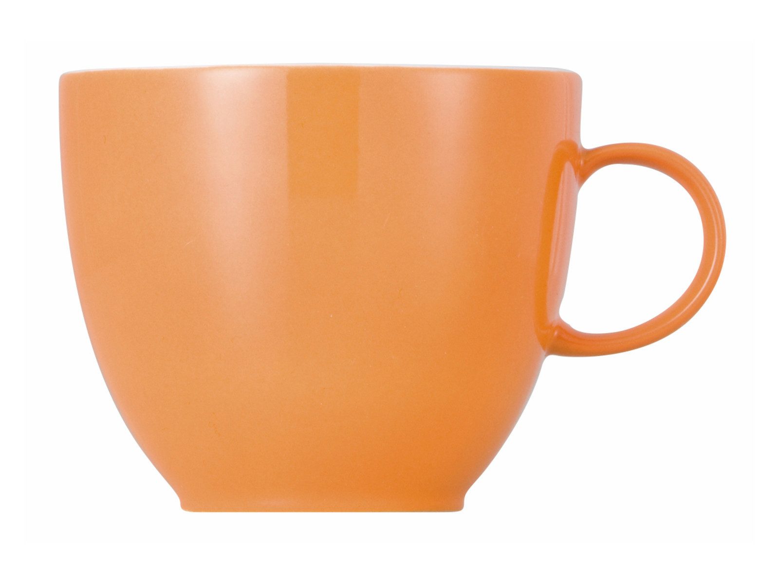 Thomas Porzellan Tasse Sunny Day Orange Kaffee-Obertasse 0,2 l, Porzellan, Tassen