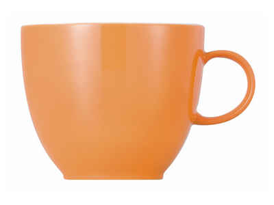 Thomas Porzellan Tasse Sunny Day Orange Kaffee-Obertasse 0,2 l, Porzellan
