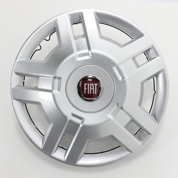 FIAT Radkappe Original Radkappe Radblende 15 Zoll Silber 1358879080, 15 in Zoll, (1-St)