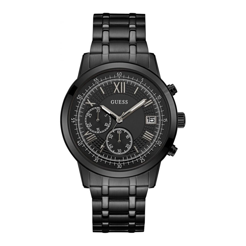 Guess Luxusuhr Summit W1001G3 Herrenuhr Chronograph, Keine