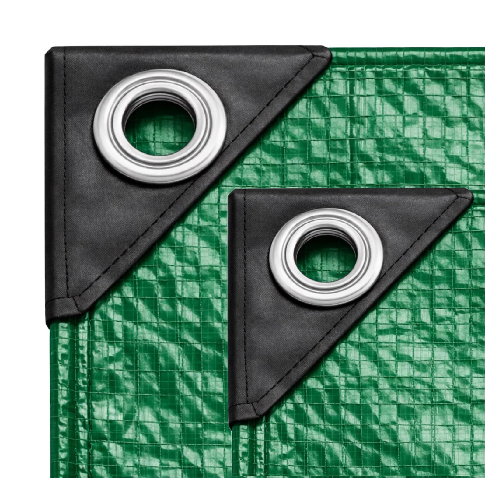 Gartiva® Schutzplane Plane 150 g/m² grün - Abdeckplane & Gartenplane - wasserdicht (Packung)