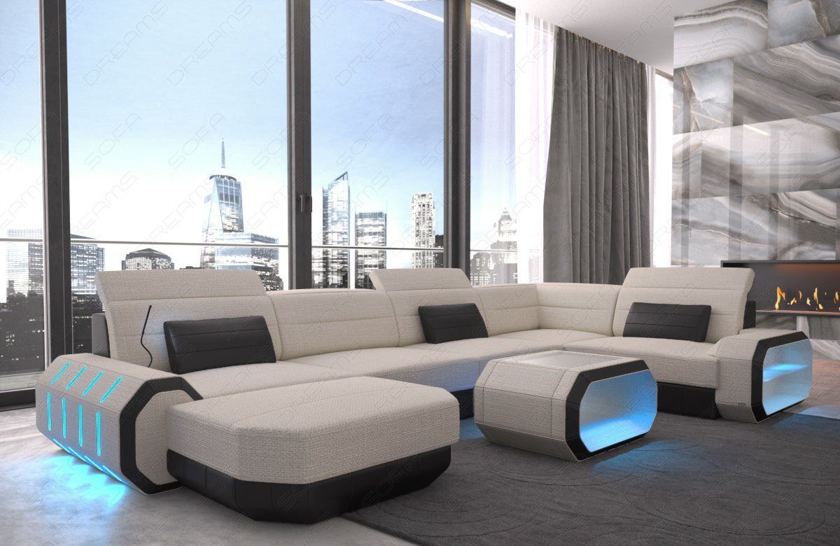 Sofa Dreams Wohnlandschaft Stoff Polster Designer günstig online kaufen