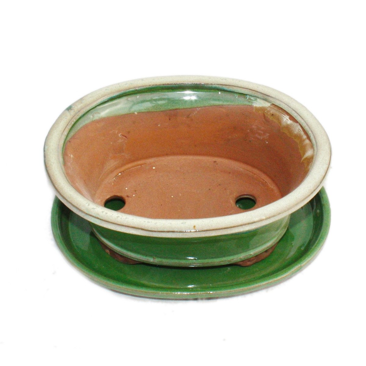 Exotenherz Pflanzschale Bonsai-Schale+Unterteller Gr. 8 Zoll günstig online kaufen