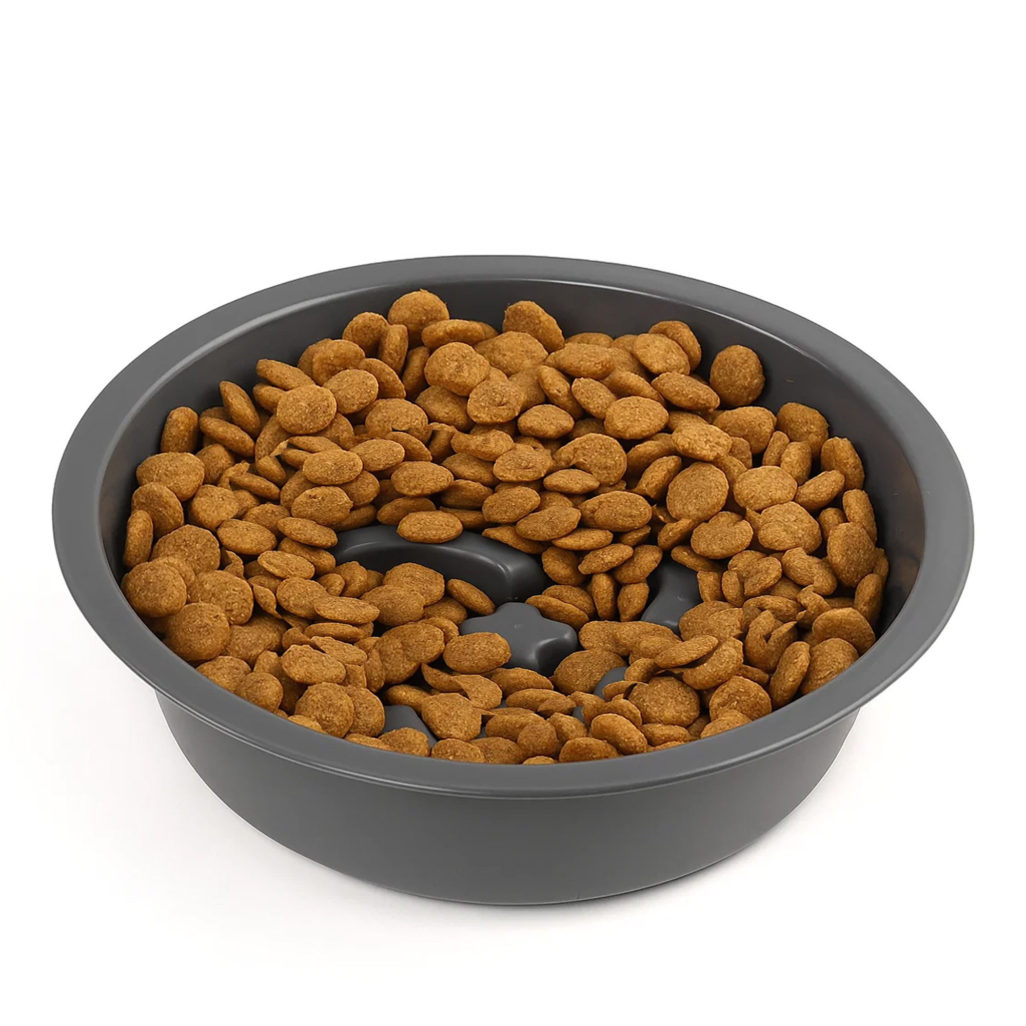 CALIYO Futternapf Adjustable Elevated Dog Bowls Raised Dog Bowl 5 Heights, Edelstahl, 2-in-1 Auslaufsicherer Wassernapf und Edelstahl-Futternapf