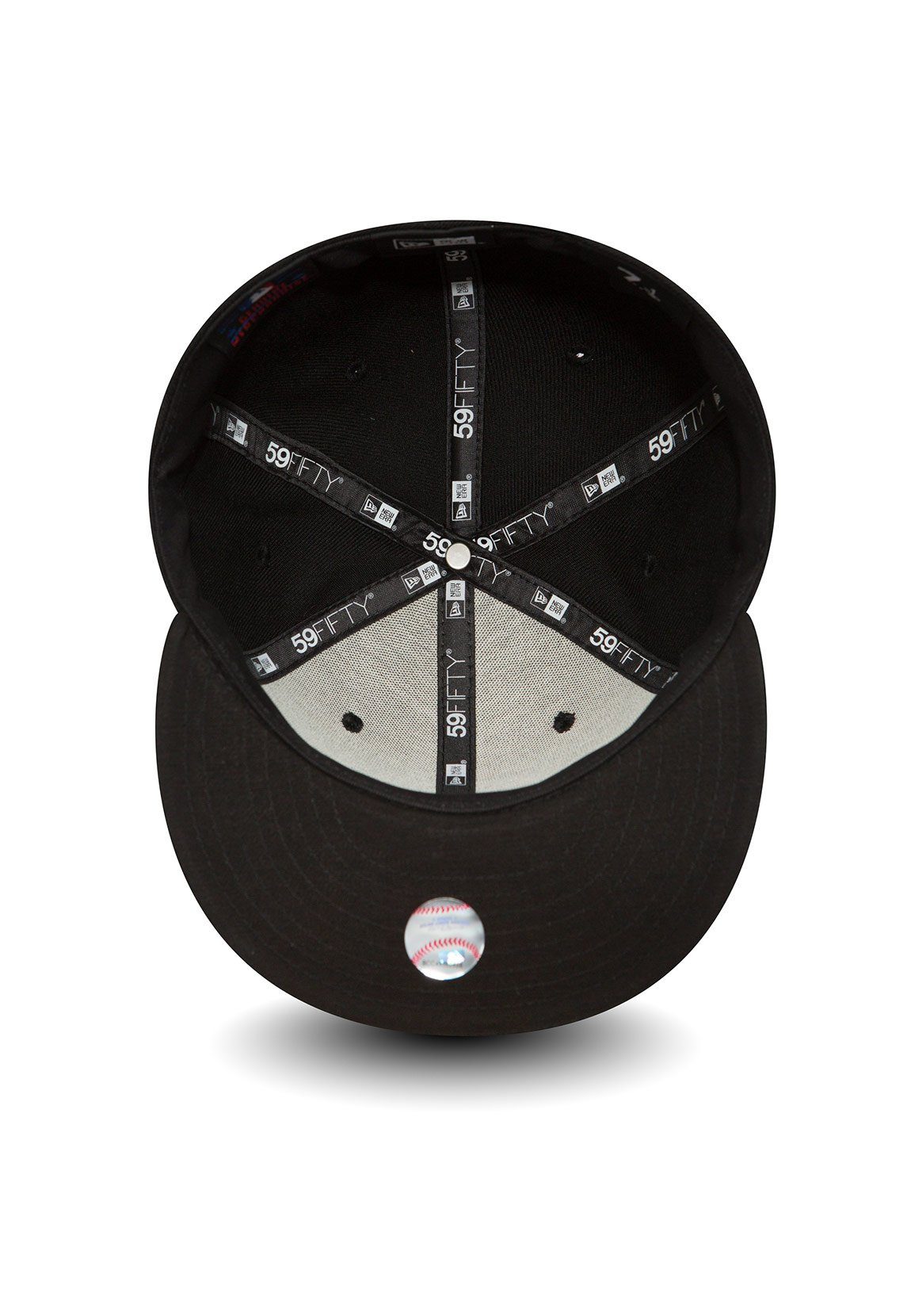 New 59Fiftys New - Era Cap Black-White Baseball DODGERS - Schwarz/Weiß Era Cap LA