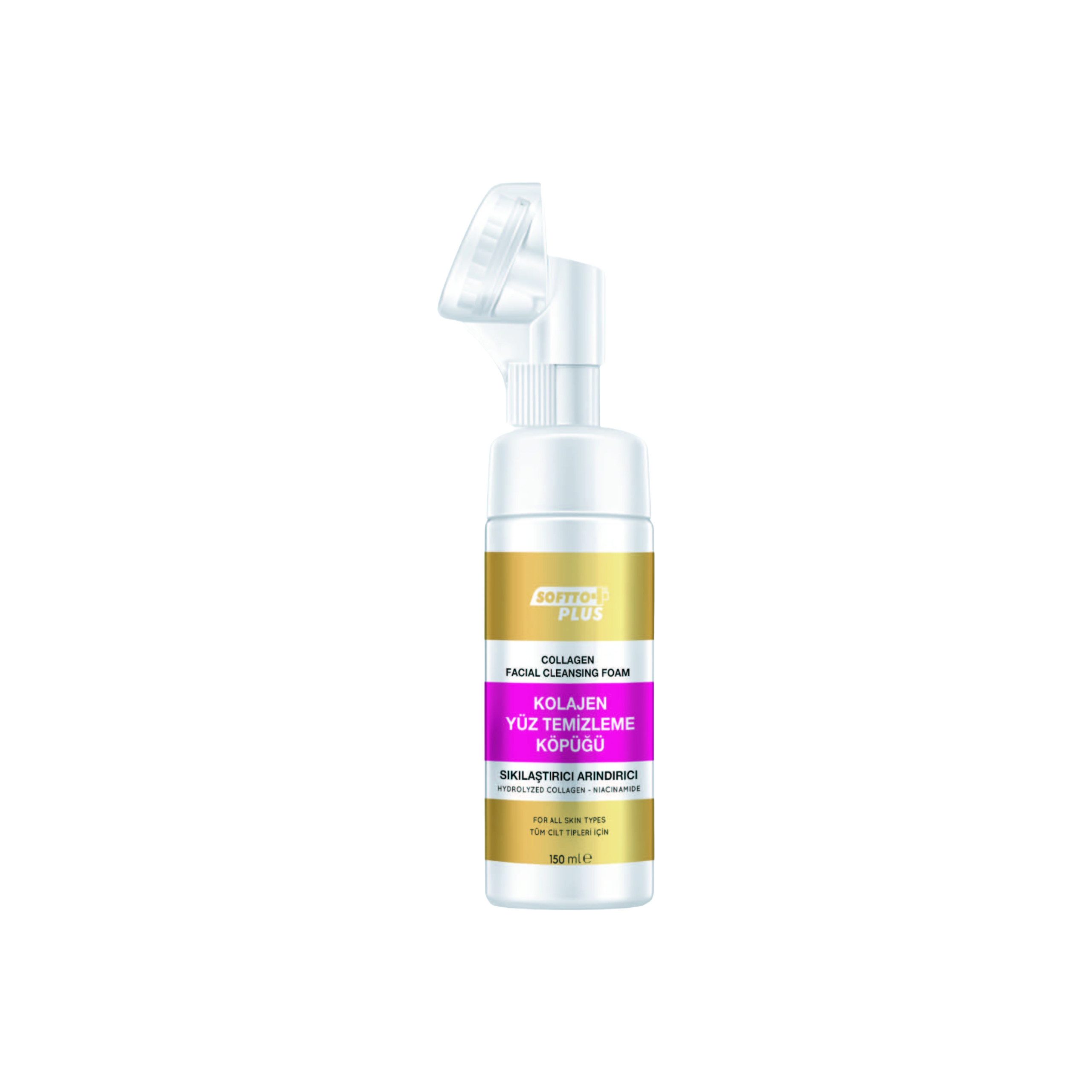 Softto Plus Gesichts-Reinigungsschaum Softto+Plus Gesichtsreinigungsschaum - 150ml mit Kollagen