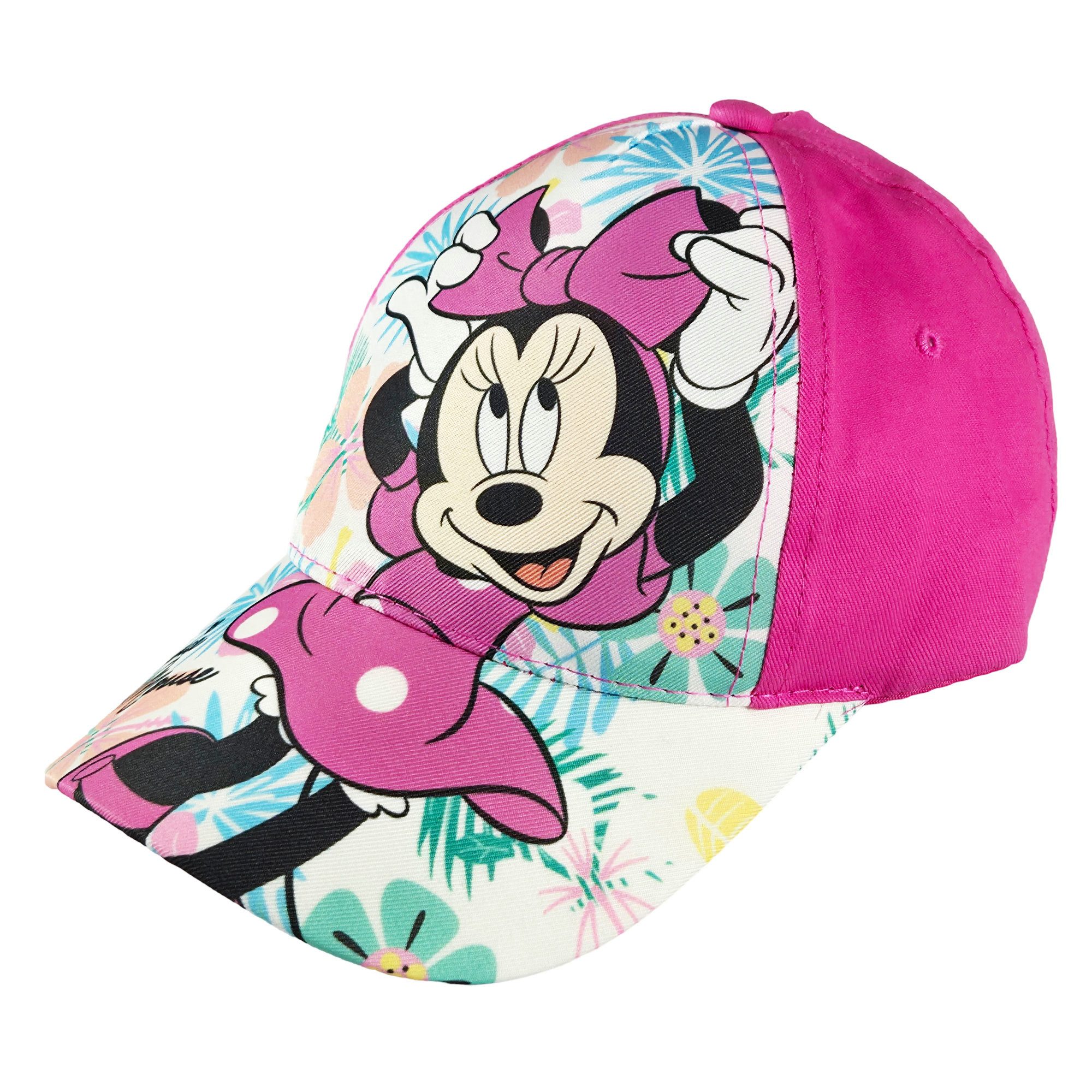 Baseball Cap Disney Minnie Maus Kinder Mädchen Basecap Baseball Kappe
