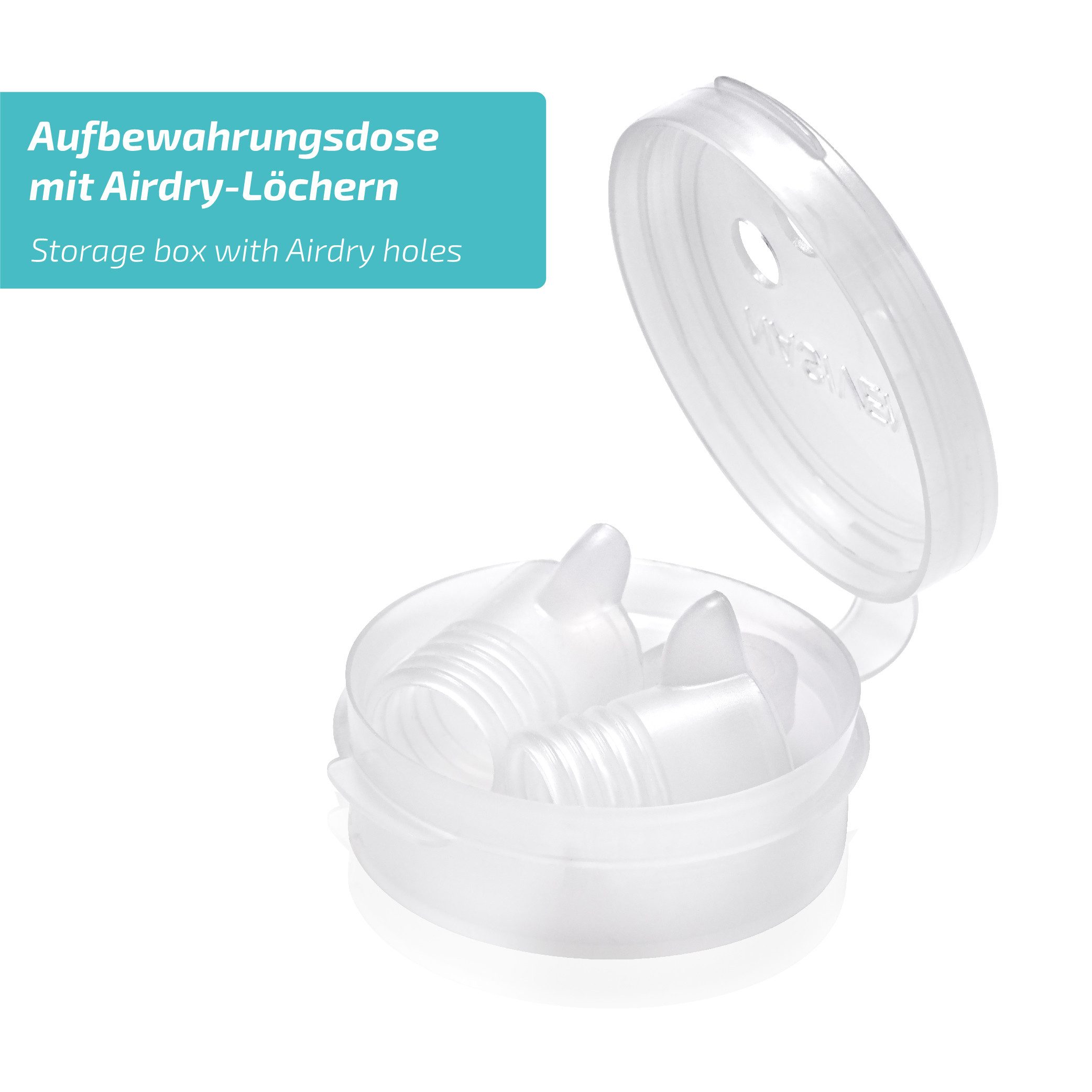 Nasivent Schnarchstopper NASIVENT Tube Plus - PREMIUM - Anti Schnarch Mittel, sanfte Schnarchtherapie und Atmenverbesserung