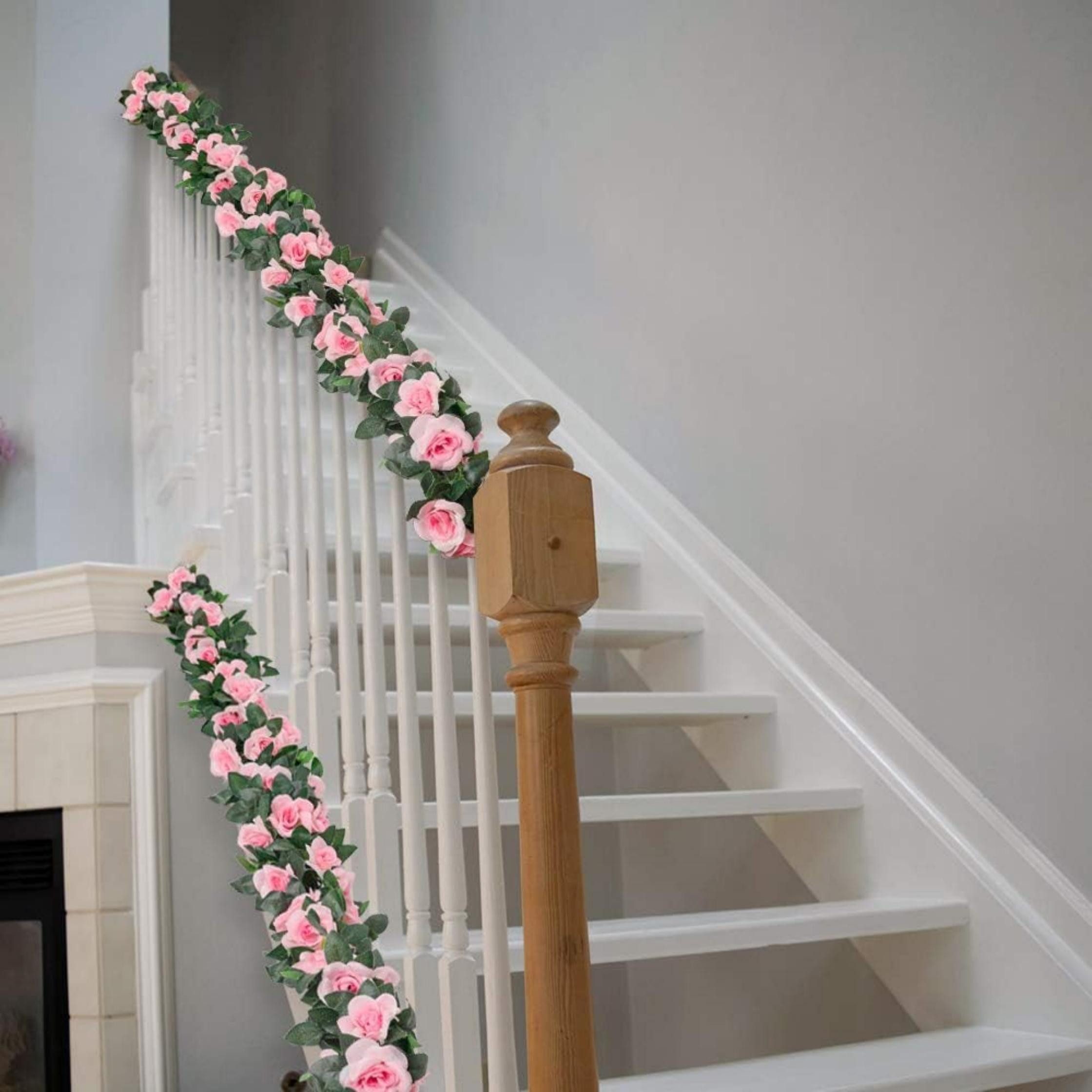 Kunstblumenstrauß Blumengirlande Deko Künstliche Rosengirlande Hochzeit, Agger – Bild 2 von 5