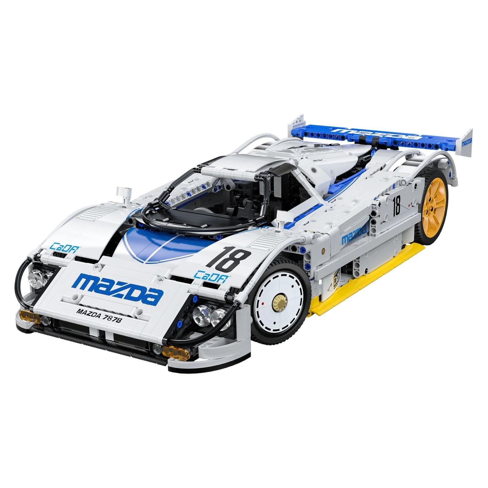 CaDA CaDA Mazda 787B (18) 1/10 (1797 Teile) Konstruktionsspielsteine