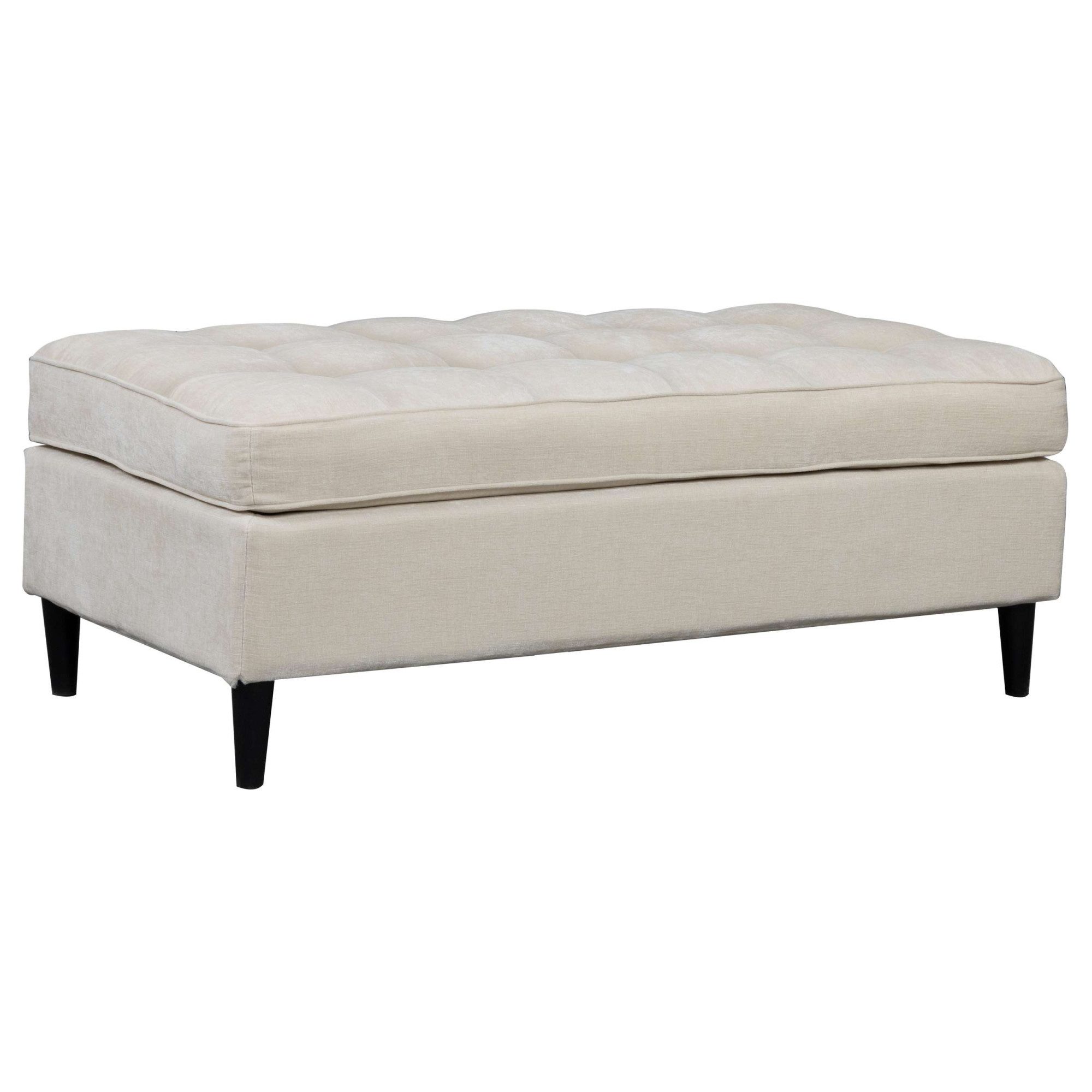 Dorel Home Hocker LINDHUS, Chenille, Modul für die Lindhus-Sofas- Breite 120 cm, verlängert das Sofa zum Schlafsofa, Relaxsofa....