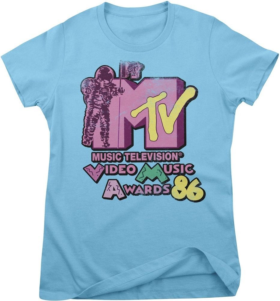 MTV T-Shirt MTV Video Music Awards 86 Girly Tee
