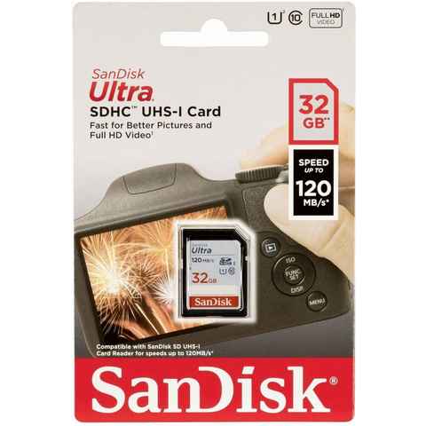 Sandisk Ultra SD Karte Memory Card 32GB 64GB 128GB 256GB Speicherkarte (32 GB)